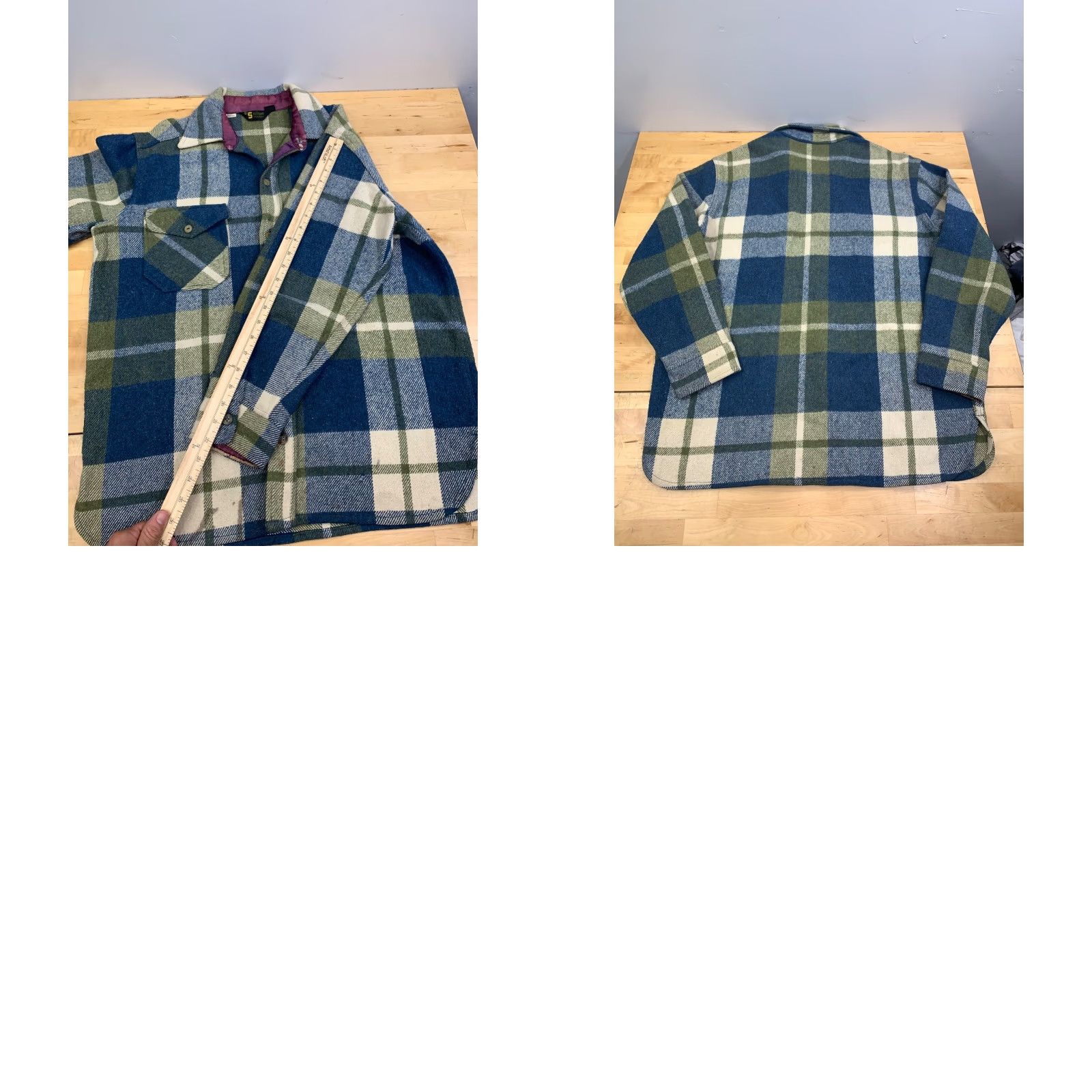 Vintage VINTAGE Silton California Flannel Button Up Shirt Mens L Blue Long Sleeve Size US L / EU 52-54 / 3 - 8 Thumbnail