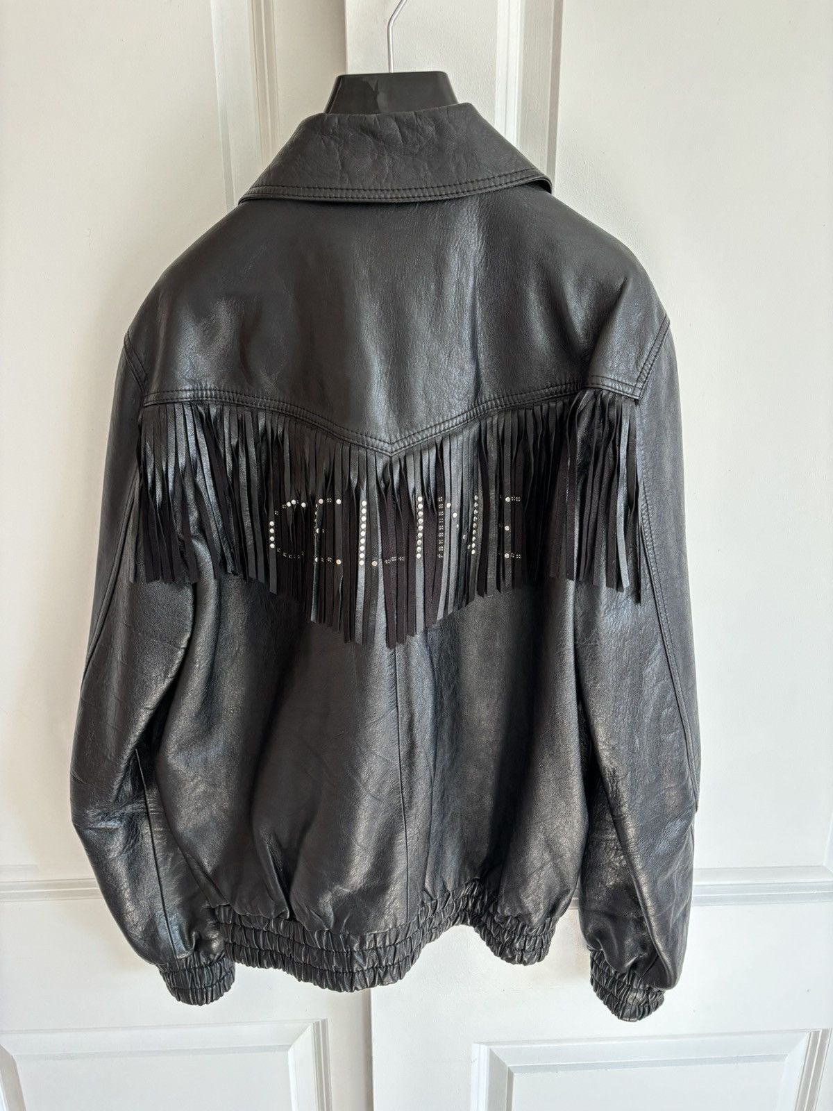 Celine Celine SS22 Lambskin Fringe Leather Blouson Jakcet Size US S / EU 44-46 / 1 - 3 Thumbnail