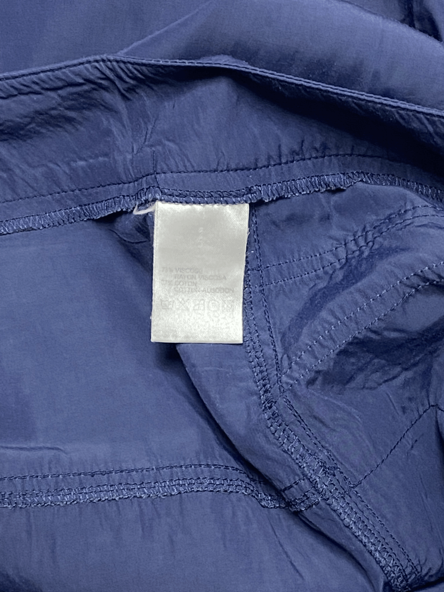 Japanese Brand Vintage BLEU BLANC ROUGE Baggy Oversized Wide Hem Pants Size 33" - 7 Thumbnail