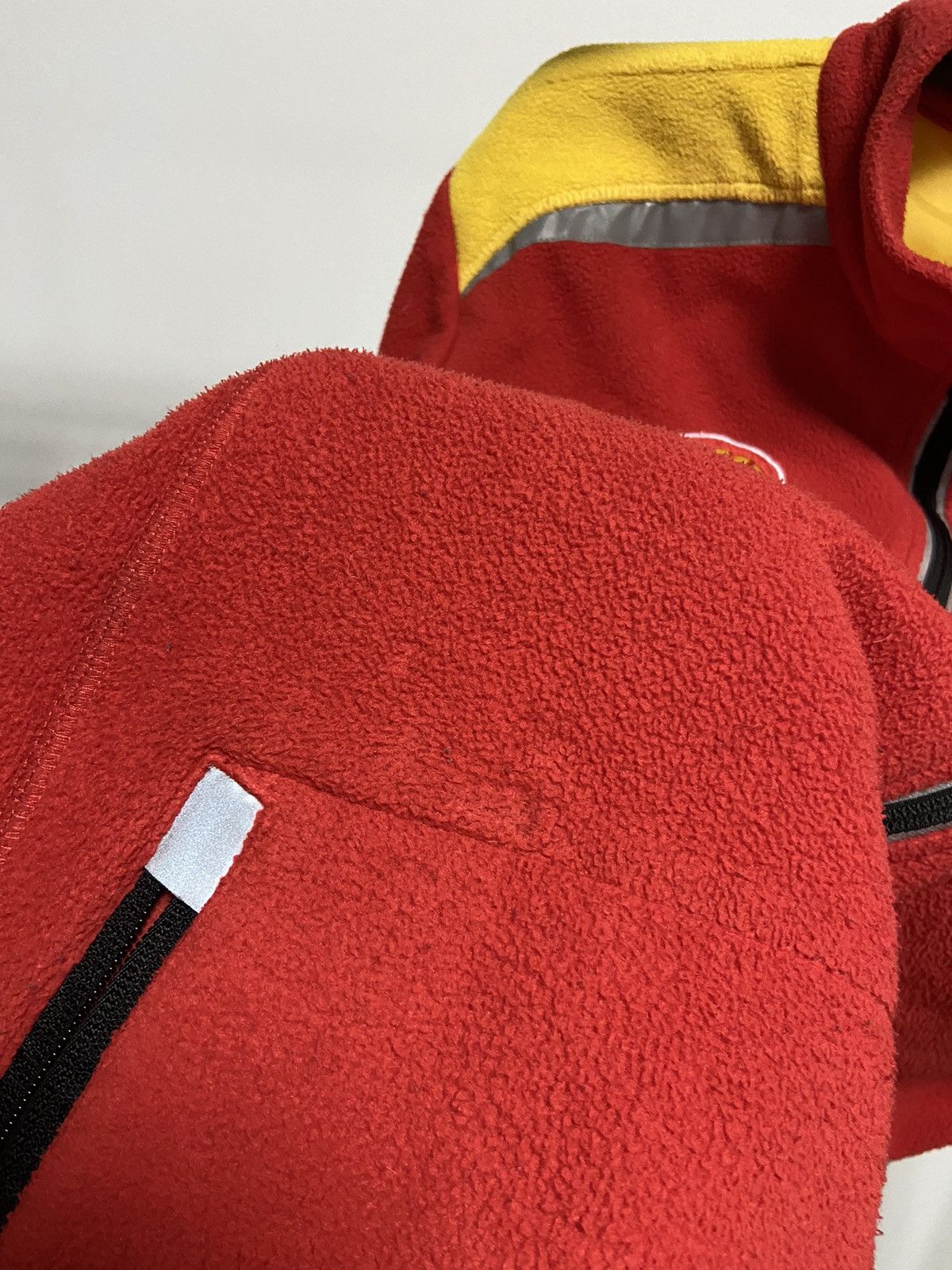 Ferrari × Vintage Ferrari reflective stripe Racing Fleece Jacket Big Logo Size US M / EU 48-50 / 2 - 15 Thumbnail