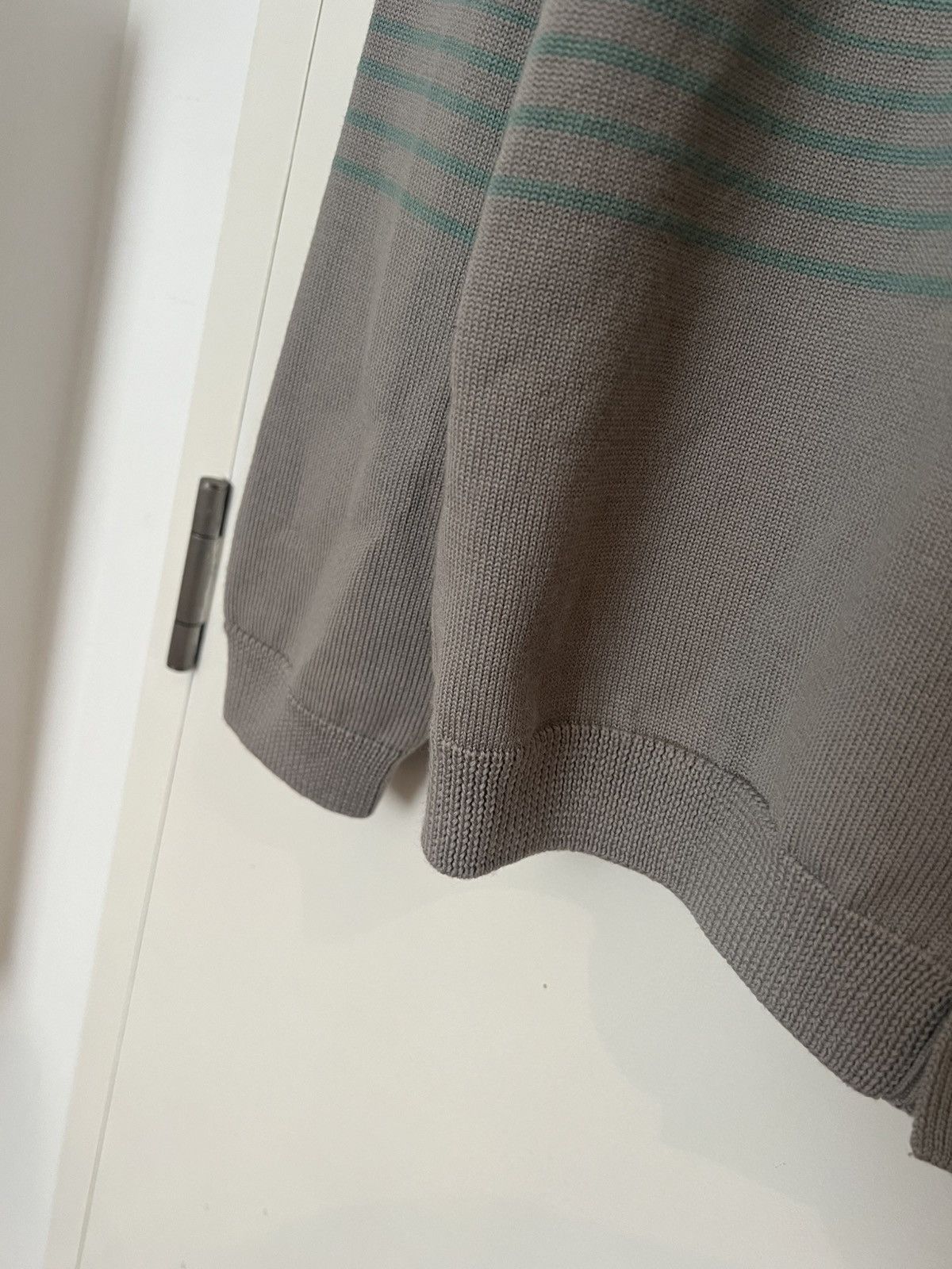 Missoni MISSONI Wool Striped Cardigan Multicolour Gray Large Jumper Size US L / EU 52-54 / 3 - 13 Thumbnail
