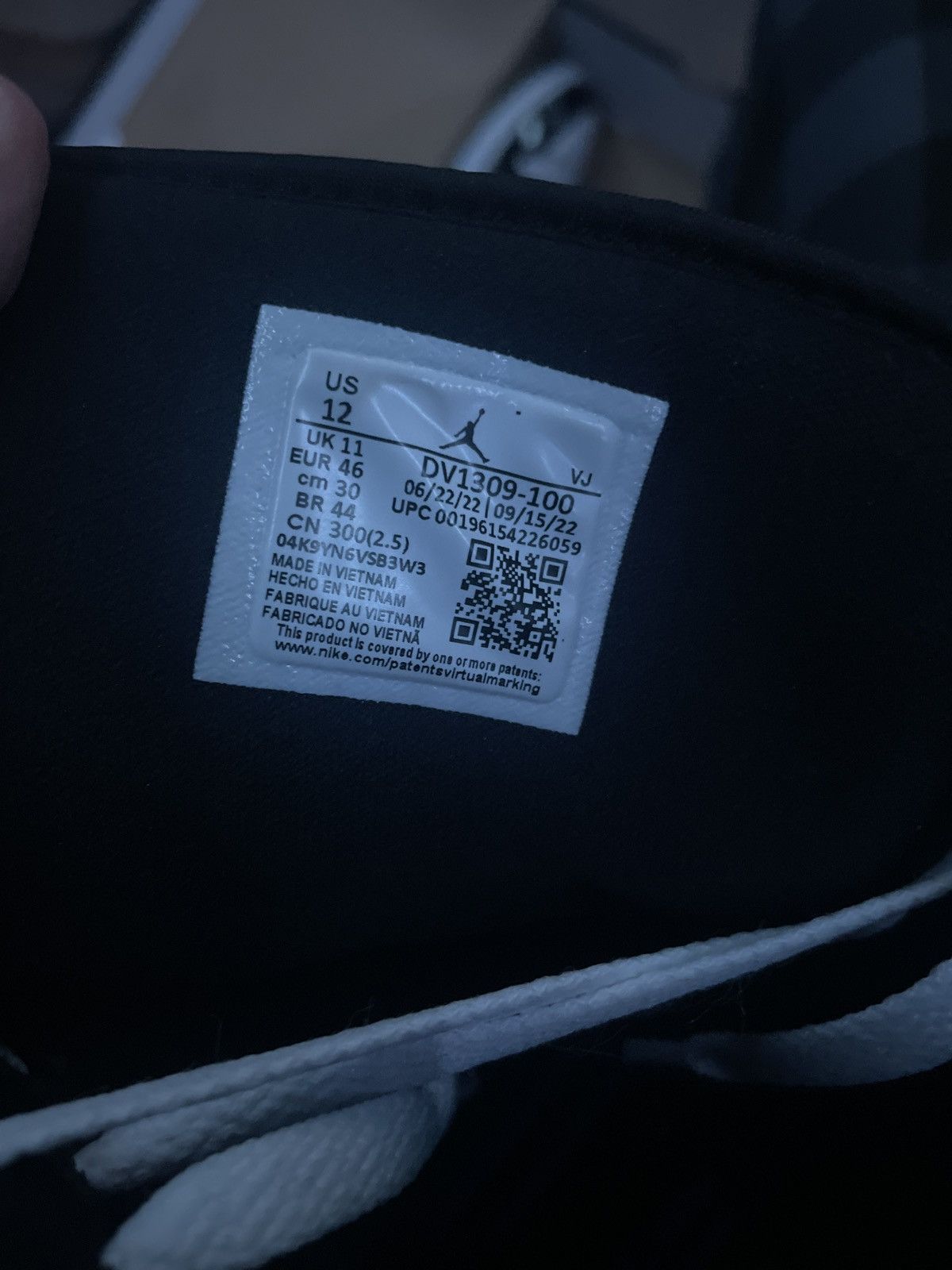 Nike Jordan 1 Low “Concord” Size US 12 / EU 45 - 9 Thumbnail