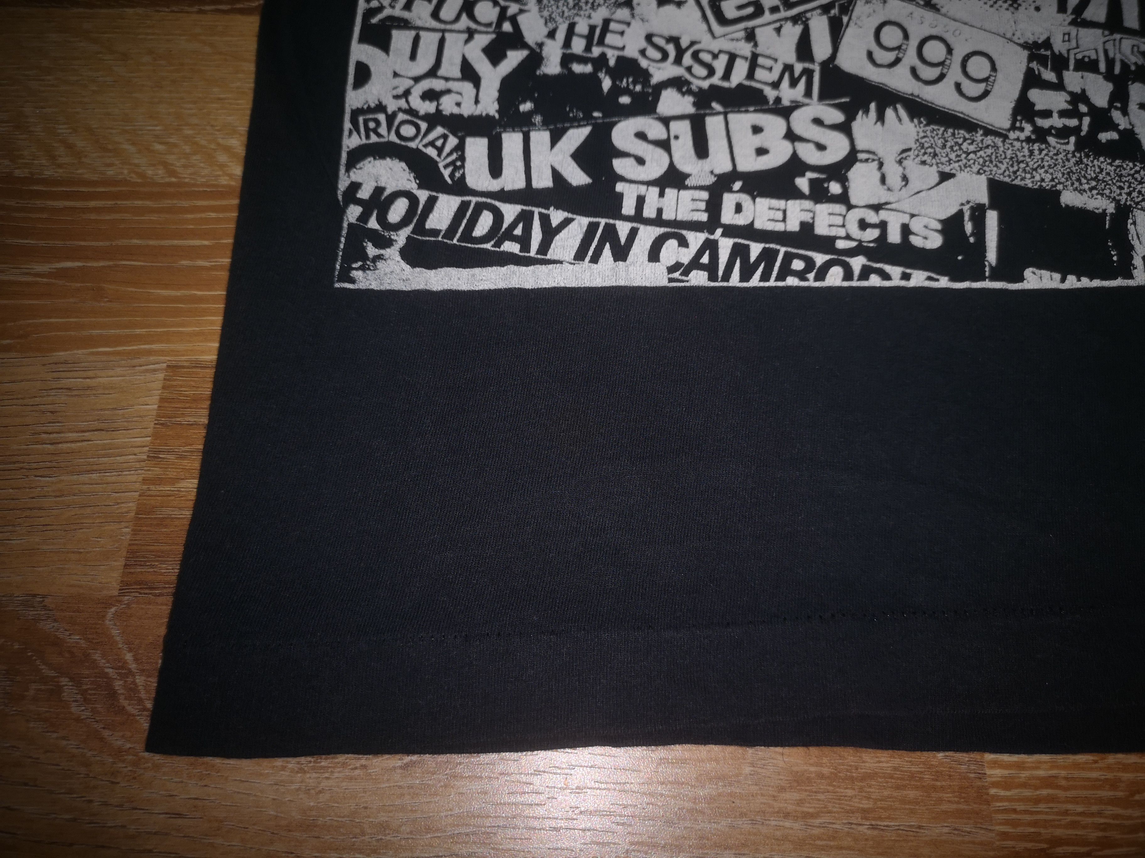 Band Tees × Vintage Vintage Punk Band Flyers Poster UK Subs 999 GBH Damned Shirt Size US S / EU 44-46 / 1 - 5 Thumbnail