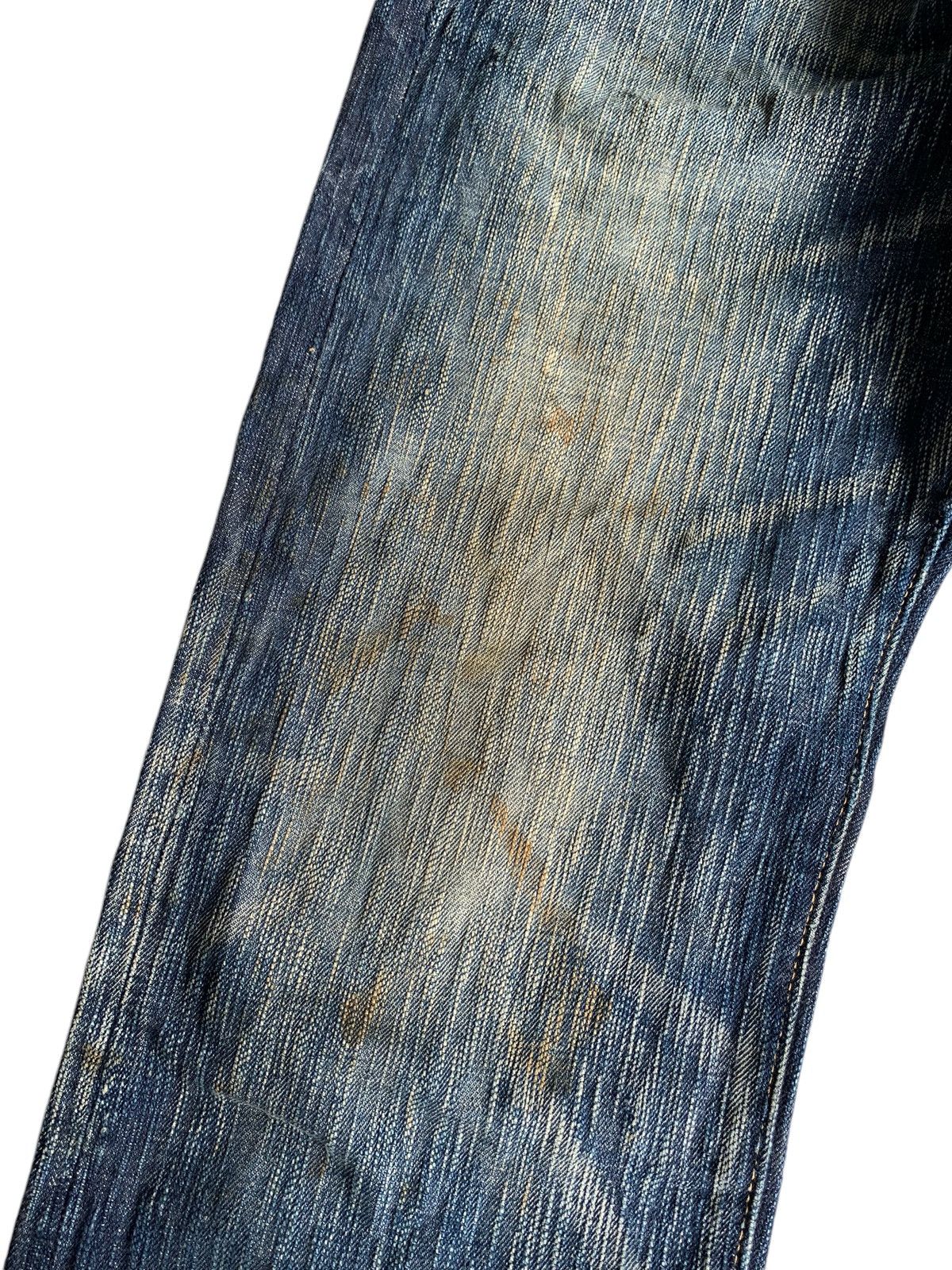Japanese Brand × Kapital × Vintage ETERNAL SELVEDGE BUTTON FLY RUSTY JAPANESE DENIM Size US 30 / EU 46 - 23 Thumbnail