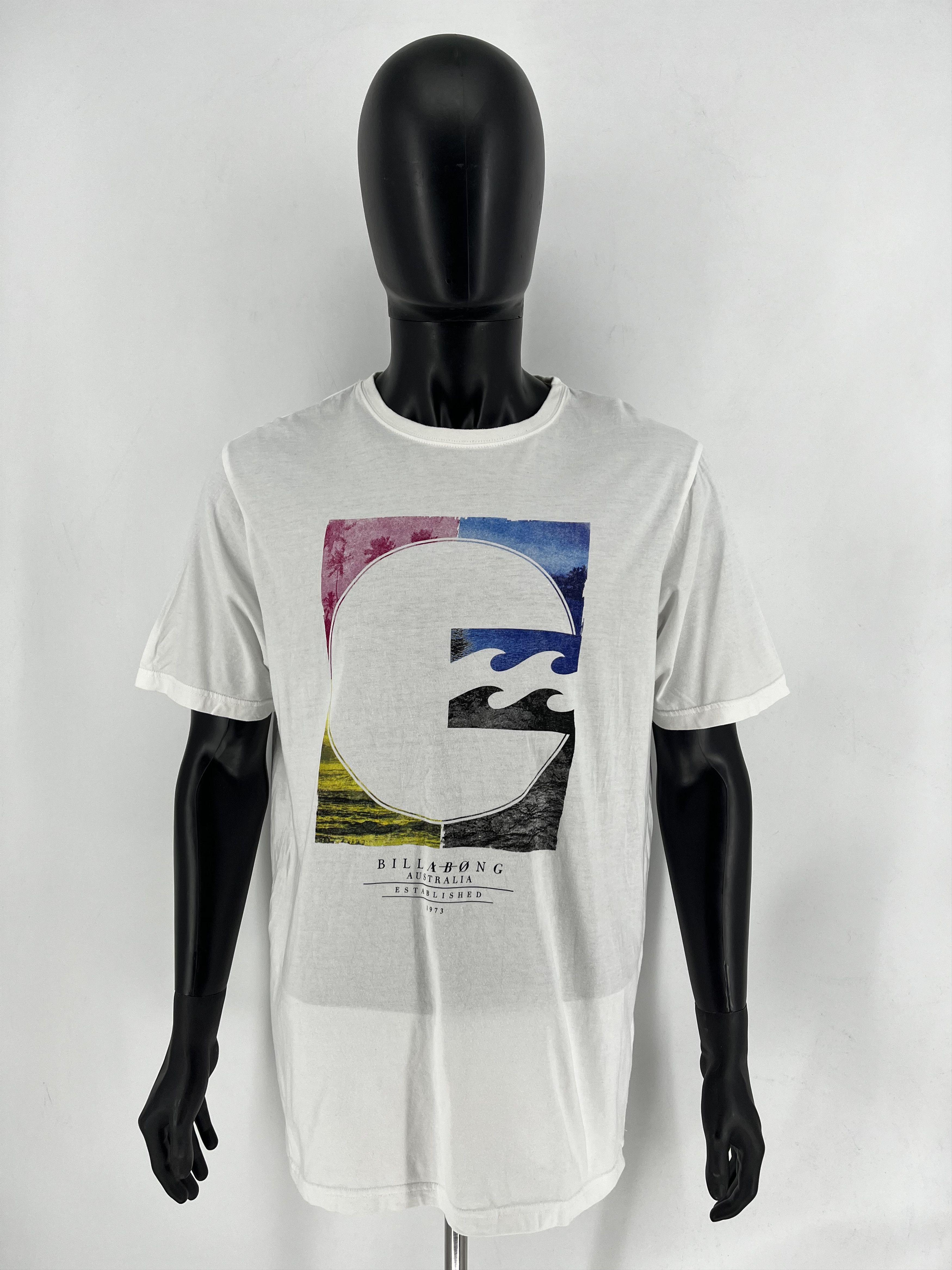 Billabong Vintage Billabong Mini Logo Australia White shirt Surf Wear Size US XL / EU 56 / 4 - 2 Thumbnail