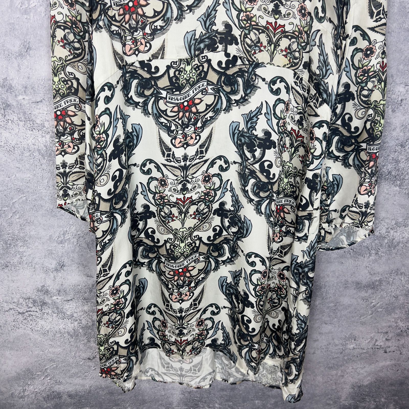 Odd Molly Odd Molly Women’s Dress Size 3 Multicolor Long Sleeve ` Size XS / US 0-2 / IT 36-38 - 3 Thumbnail