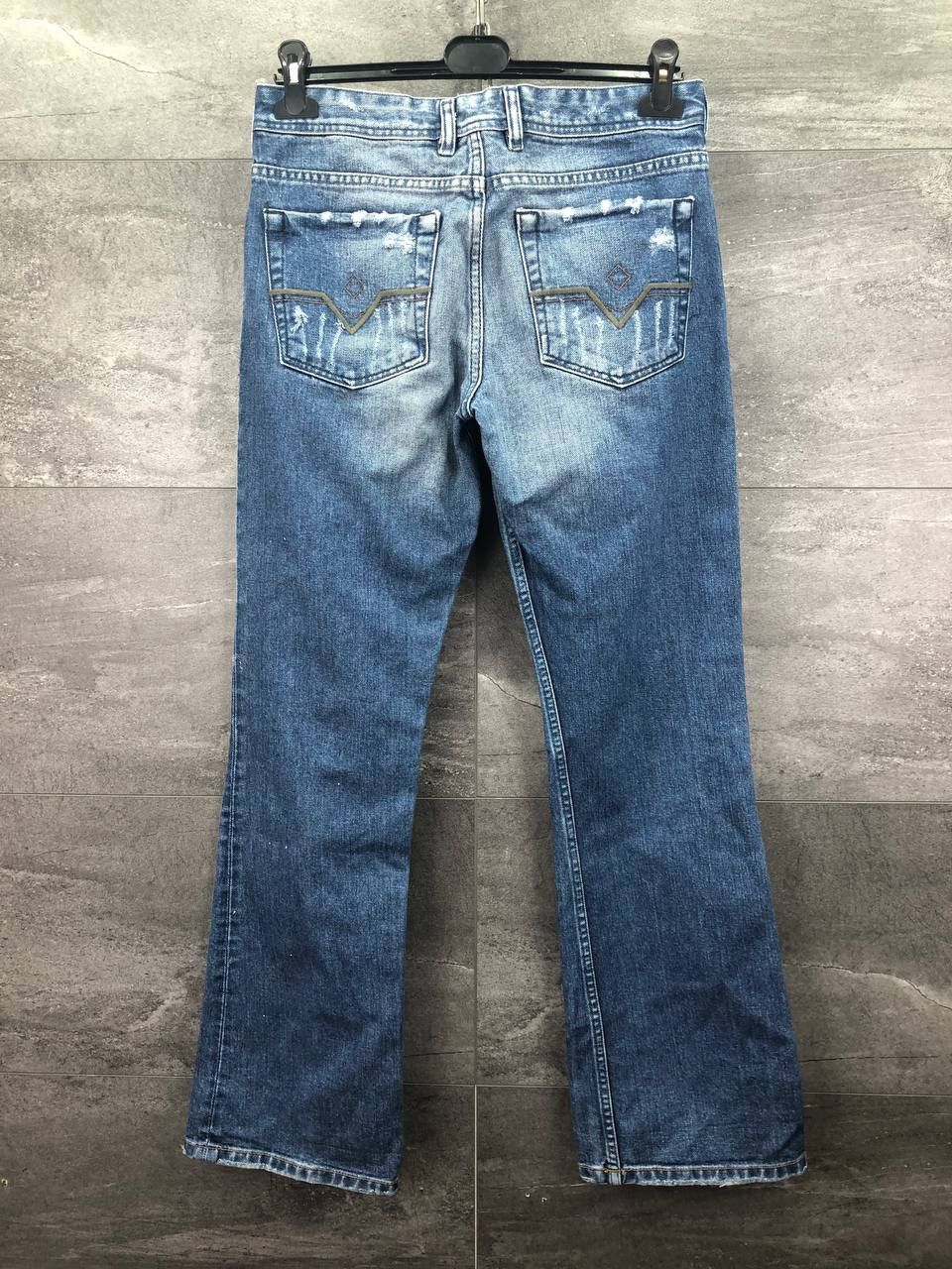 Diesel Vintage Diesel Denim Jeans Distressed Faded Pants Y2K Size US 31 - 12 Thumbnail