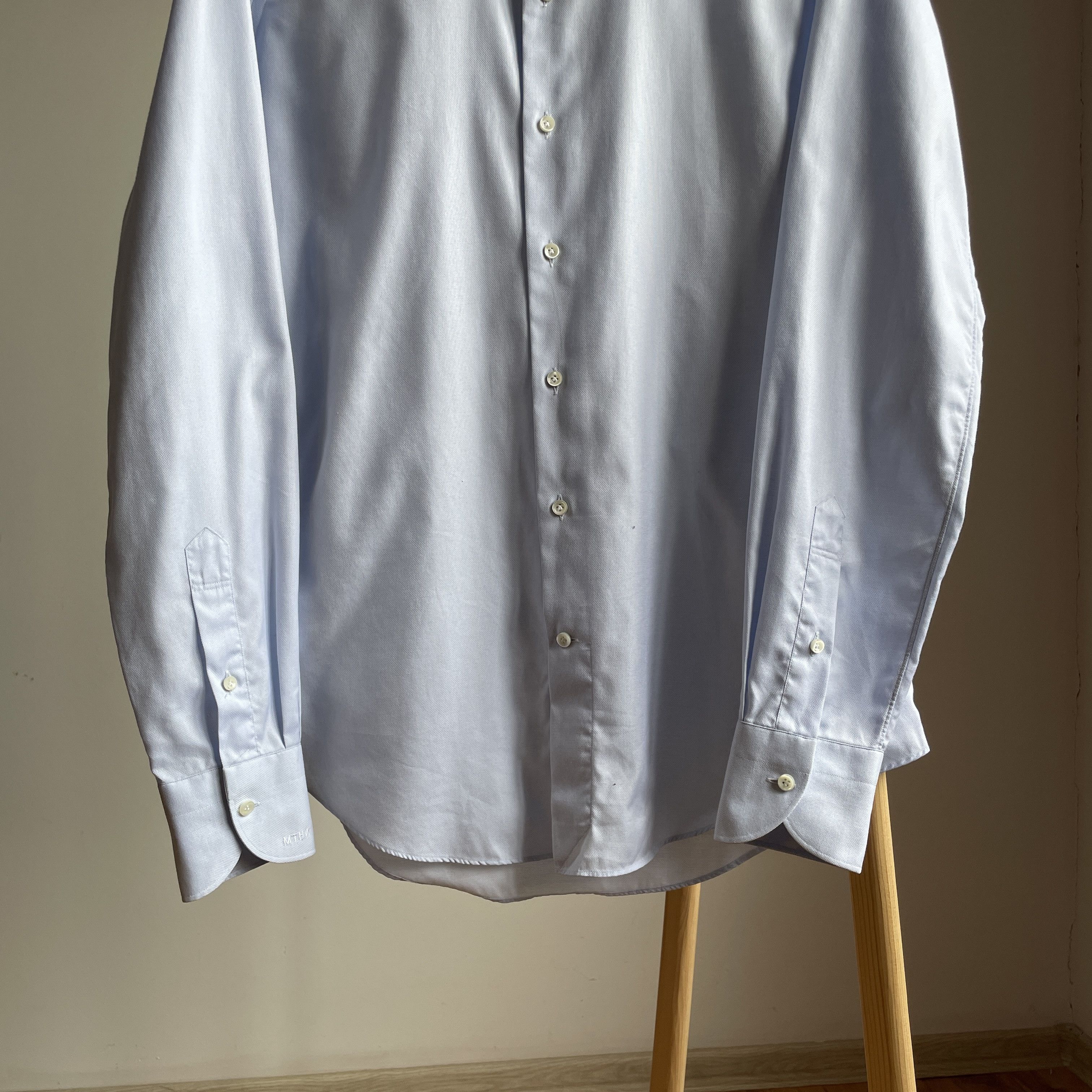 Suitsupply Suitsupply Slim Fit Made To Measure Dress Shirt Size 42R - 5 Thumbnail