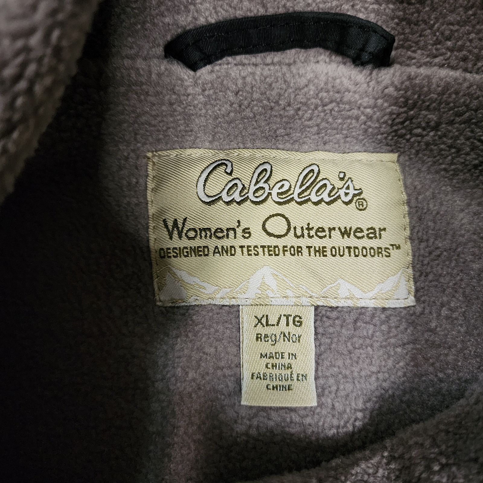 Cabelas Cabela's Womens outerwear fleece lined rain coat XL 2496 Size XL / US 12-14 / IT 48-50 - 7 Thumbnail