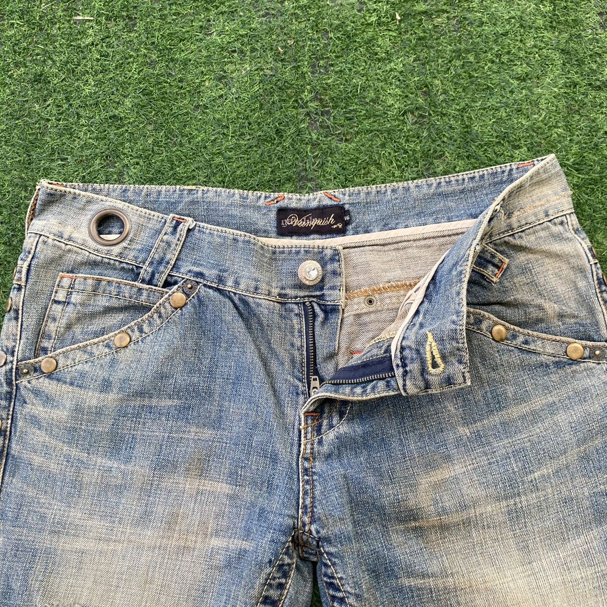 Vanquish VANQUISH BOOTCUT RIPED STYLE JEANS Size US 34 / EU 50 - 8 Thumbnail