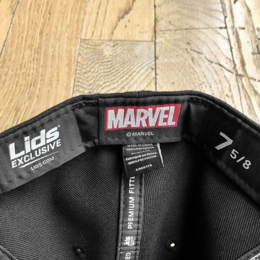 Marvel Comics Captain America Shield Logo Patch Marvel Lids Hat 7 5/8 Size ONE SIZE - 7 Thumbnail