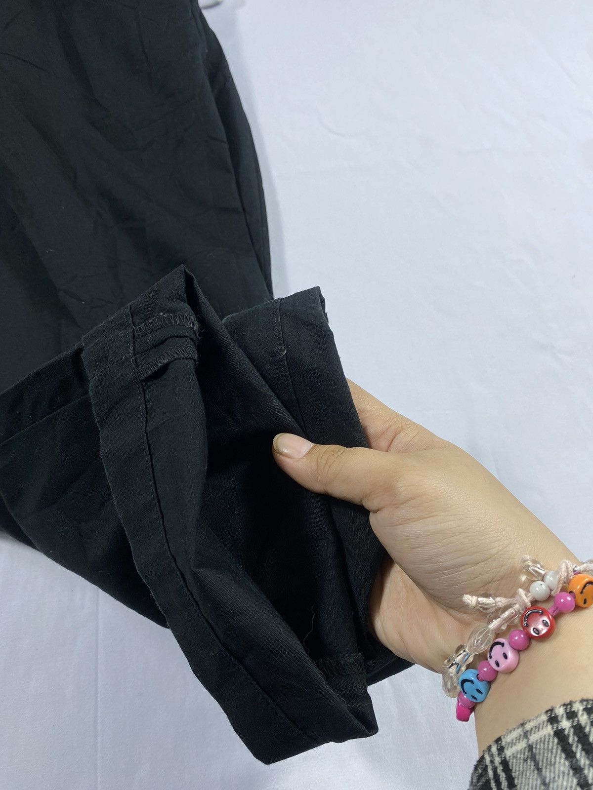 Number (N)ine Japanese Number (N)ine Black Trouser Work Pant Size US 30 / EU 46 - 8 Thumbnail