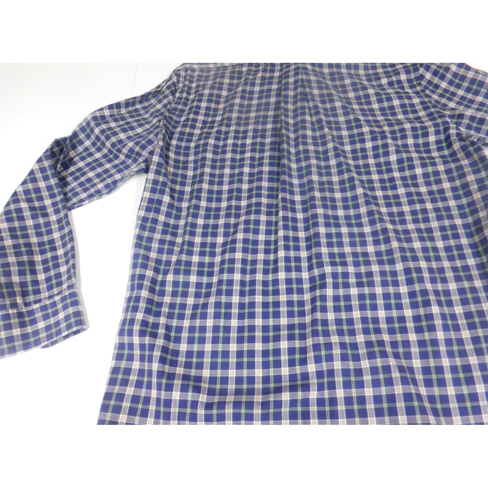 Vintage Peter England Mens Button-Down Shirt XL plaid Elite modern fit Size US XL / EU 56 / 4 - 7 Thumbnail