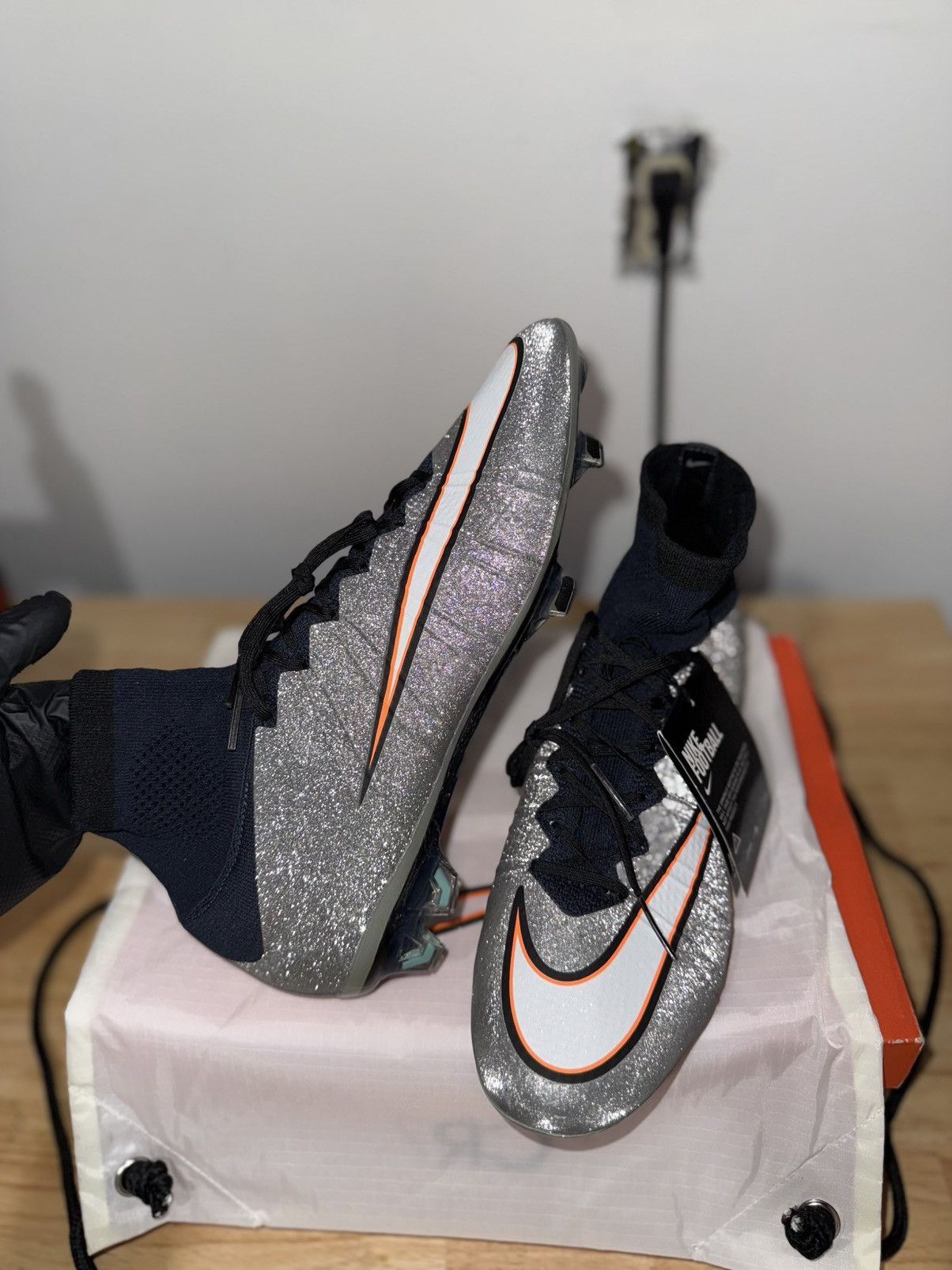 Nike Nike Mercurial Superfly IV CR7 Silverware - FG Size US 10.5 / EU 43-44 - 6 Thumbnail