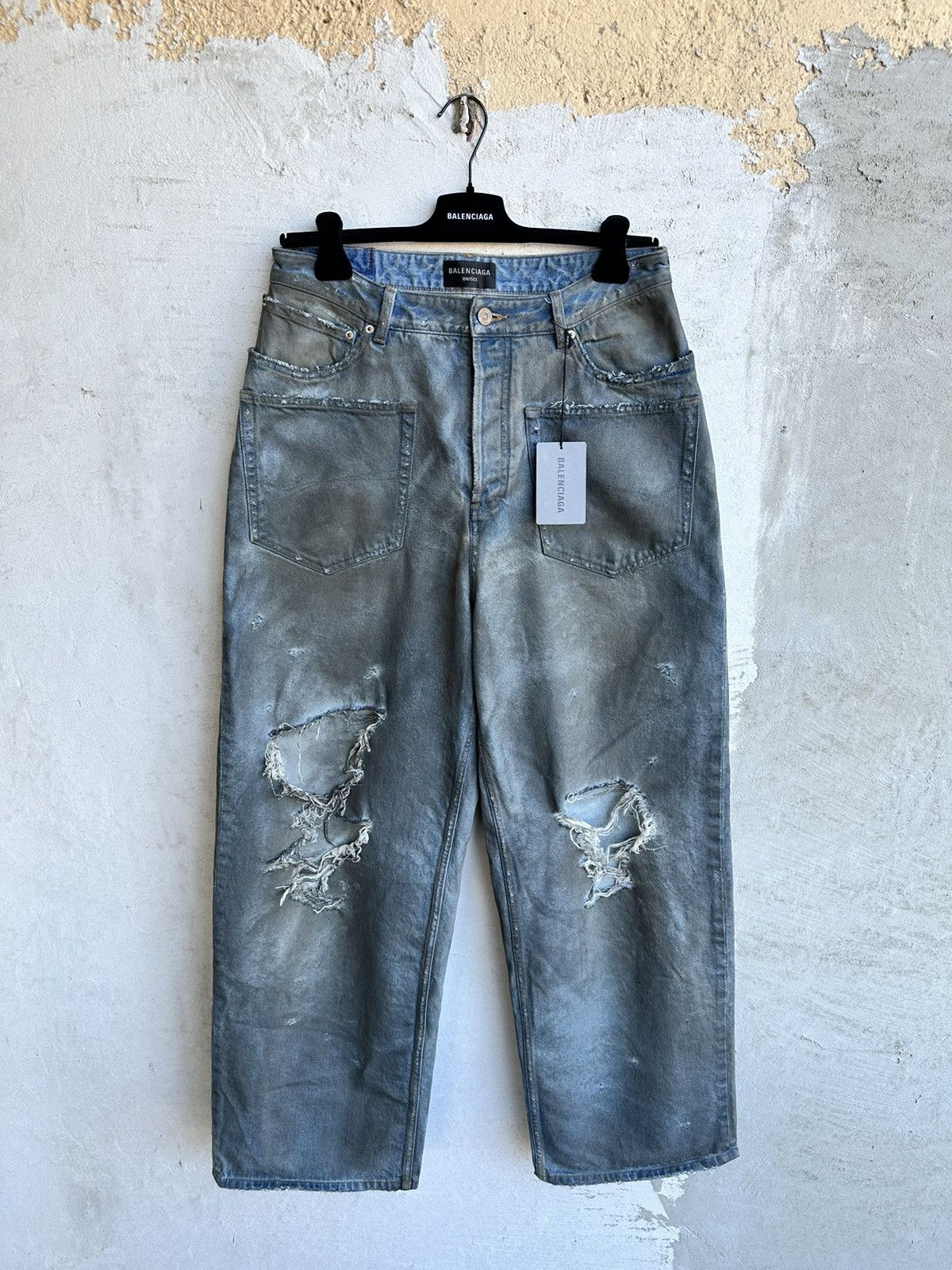Balenciaga Balenciaga Summer 23' Graffiti Jeans | Grailed