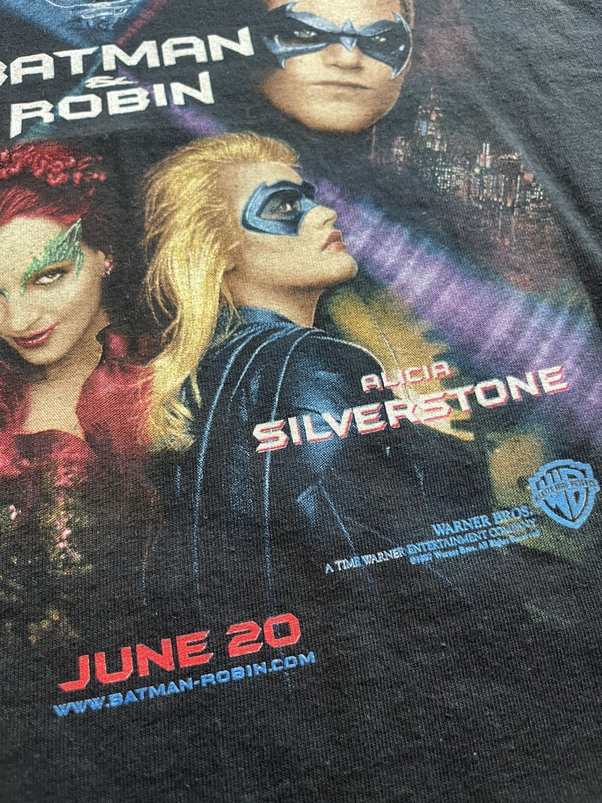 Warner Bros Vintage BATMAN & ROBIN 1997’s Film by Warner Bros promo Size US XL / EU 56 / 4 - 6 Thumbnail
