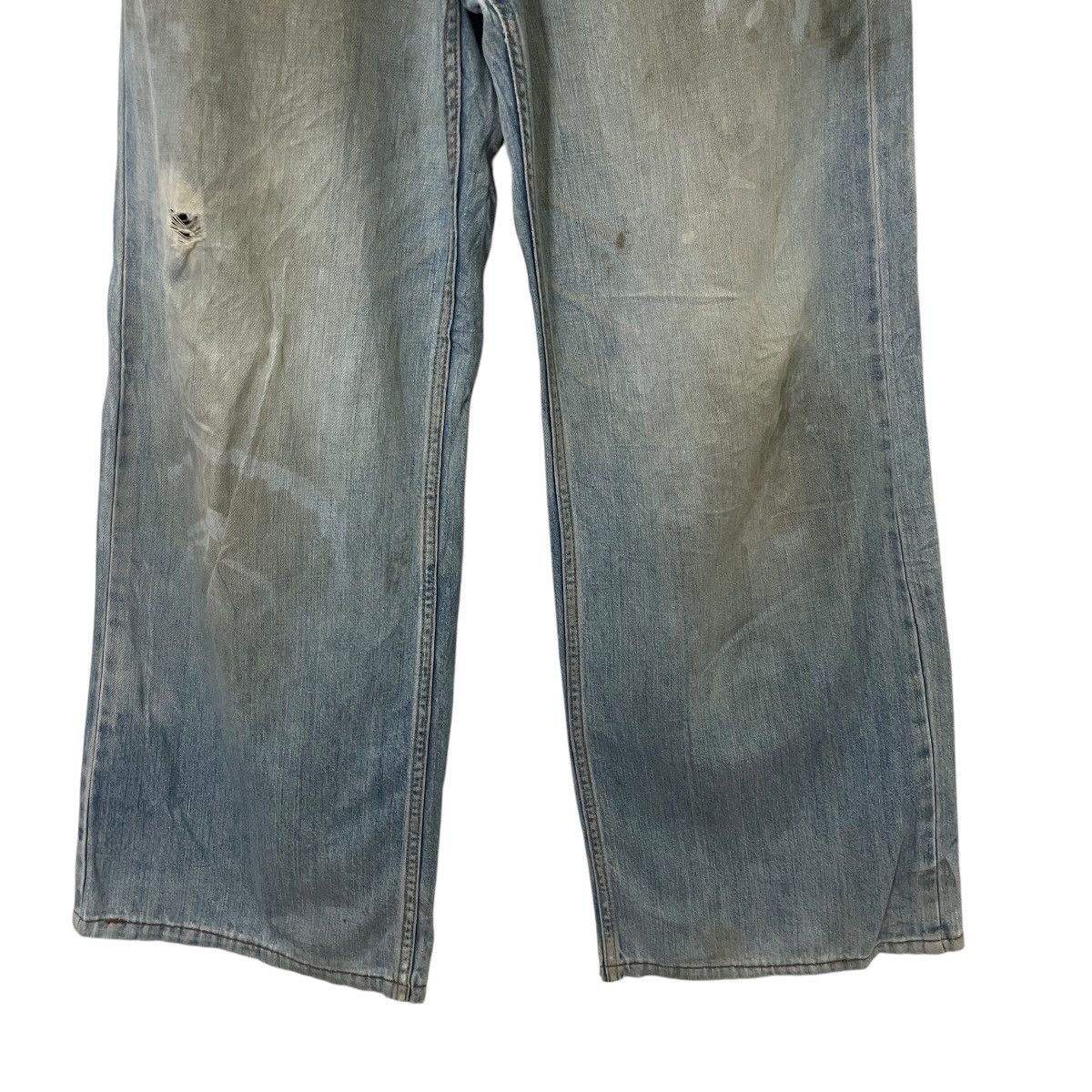 Japanese Brand Vintage Japanese Designer Distressed Buckle Denim Size US 30 / EU 46 - 2 Thumbnail