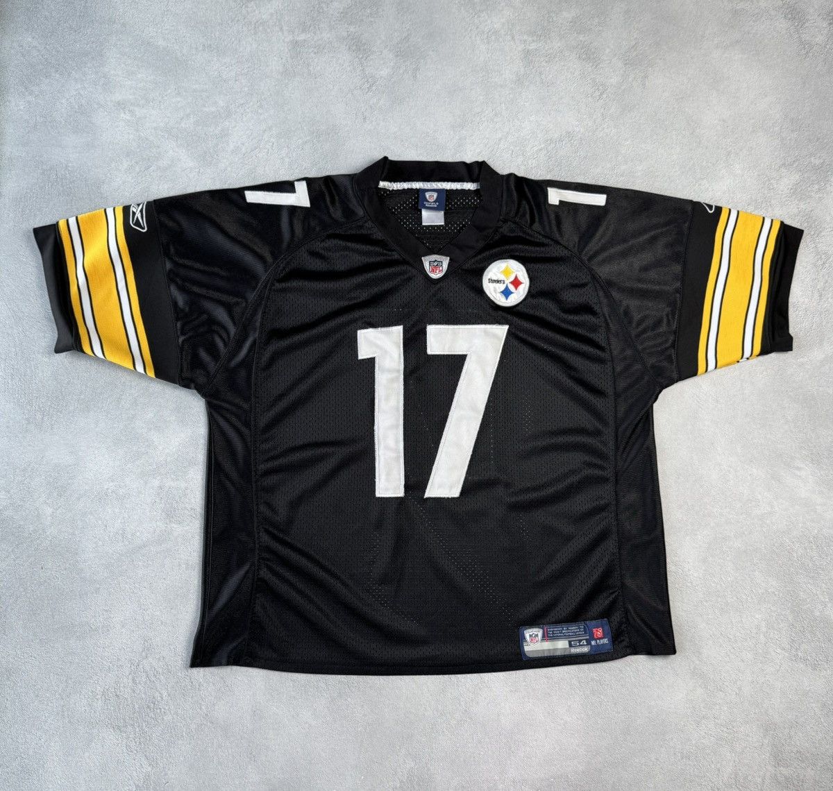 Reebok Pittsburgh Steelers NFL Jersey Reebok #17 Mike Wallace Size US L / EU 52-54 / 3 - 1 Thumbnail