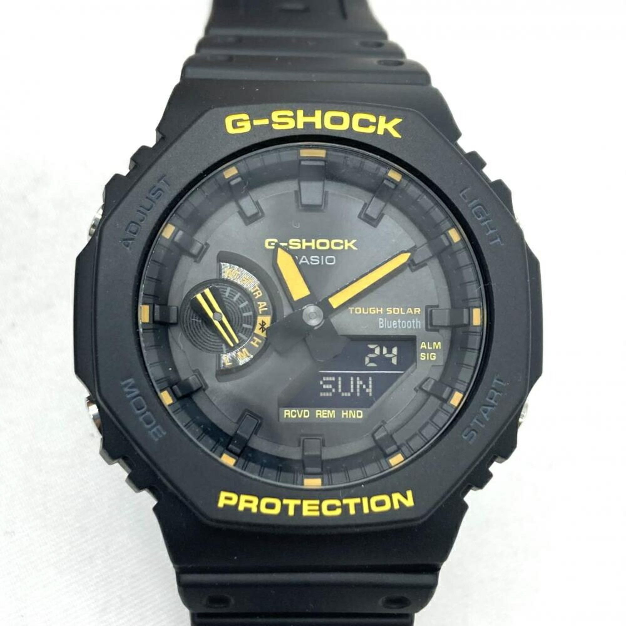 Casio CASIO G-SHOCK GA-B2100CY-1A Casio G-Shock Black Yellow Size ONE SIZE - 1 Thumbnail