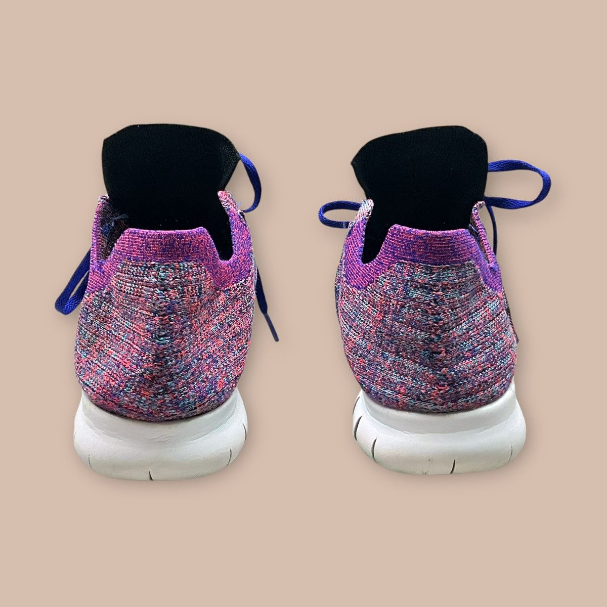 Nike Nike Free RN Flyknit "Concord Bright Crimson" Size US 9 / EU 42 - 4 Thumbnail