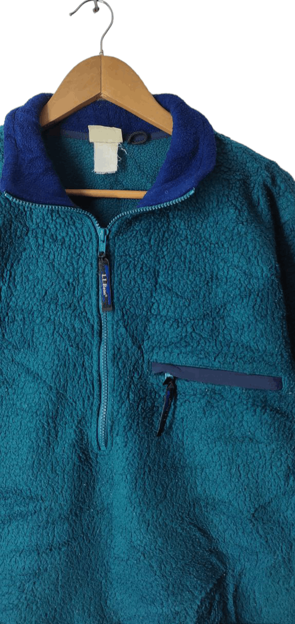 L.L. Bean LL.BEAN PULLOVER HALF ZIPPER FLEECE JACKET Size US M / EU 48-50 / 2 - 3 Thumbnail