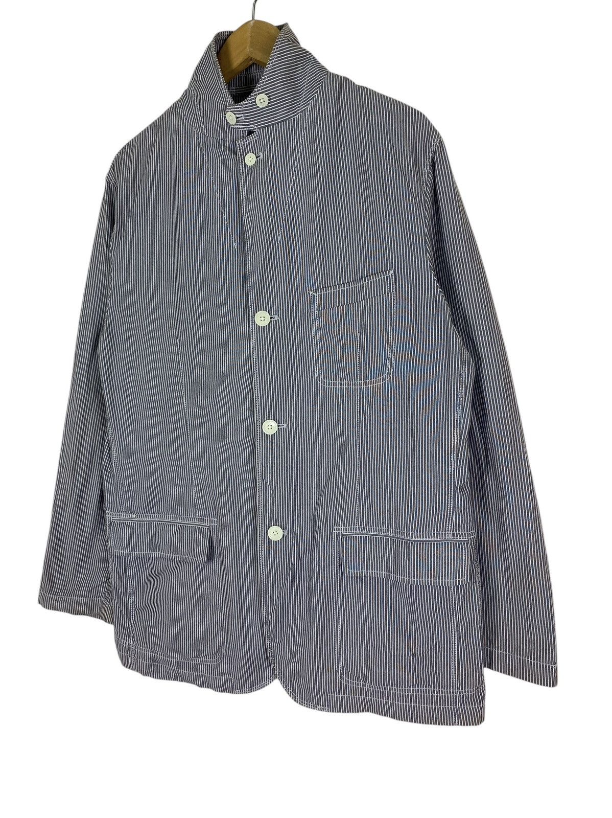 Uniqlo Uniqlo Multipocket Selvedge Hickory Jacket Size US XL / EU 56 / 4 - 2 Thumbnail