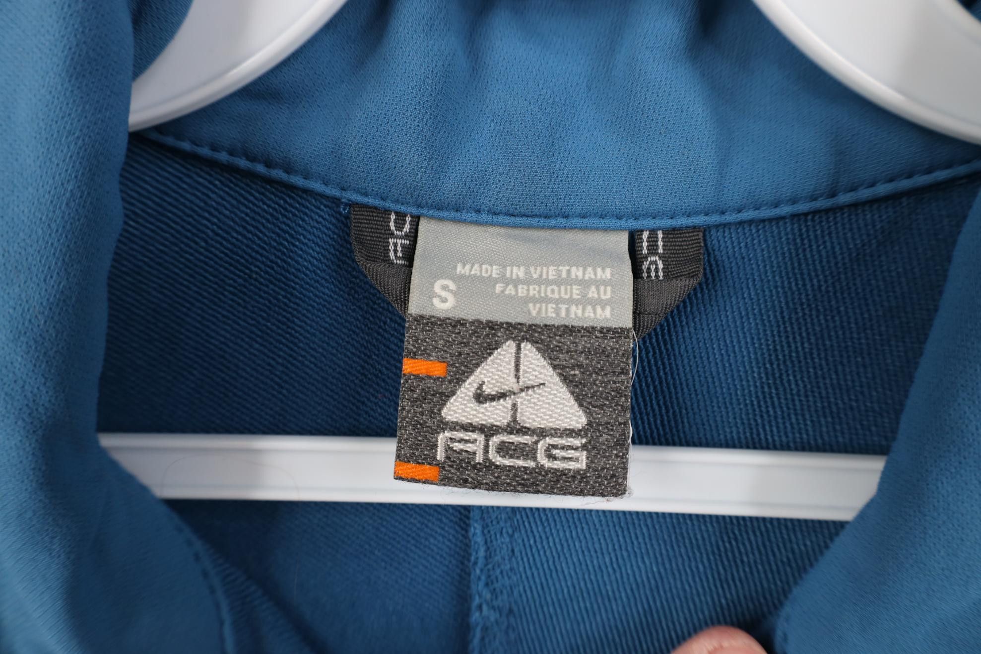 Nike Vintage Y2K Nike ACG Scott Mini Swoosh Softshell Jacket Blue Size S / US 4 / IT 40 - 9 Thumbnail