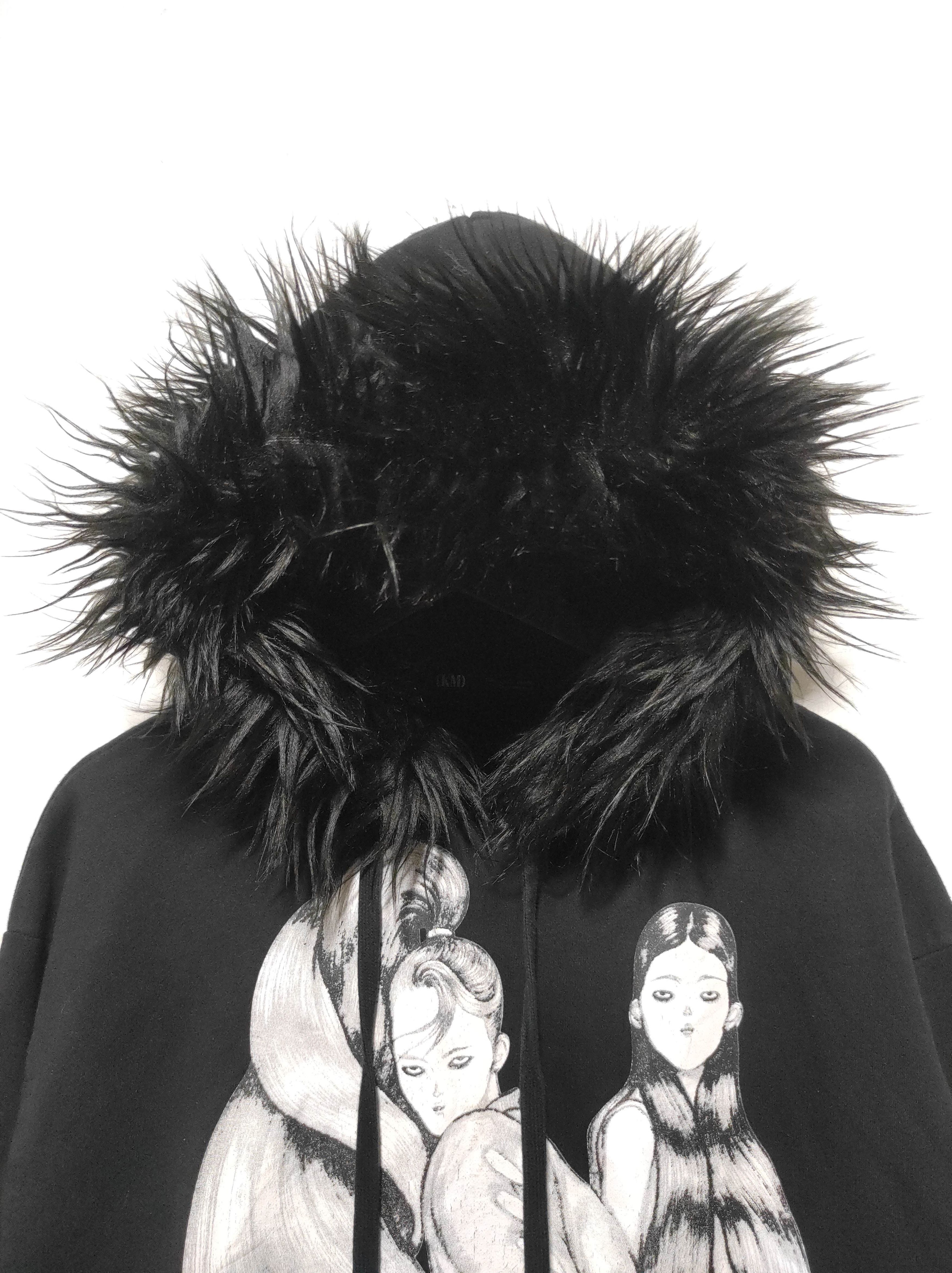 Anime × If Six Was Nine × Le Grande Bleu (L.G.B.) LKMD Anime Fur Hoodie i6w9 LGB style Size US S / EU 44-46 / 1 - 3 Thumbnail