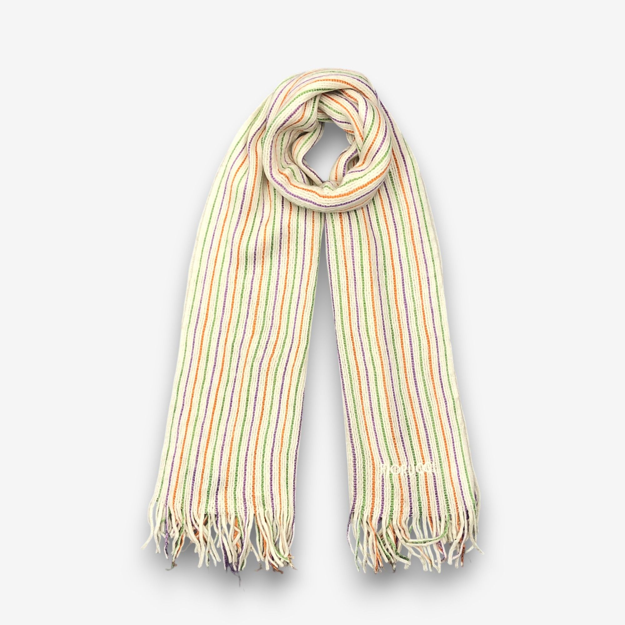 Fiorucci Vintage Fiorucci Scarf Muffler Wool Ribbed Knit Scarves Size ONE SIZE - 1 Thumbnail