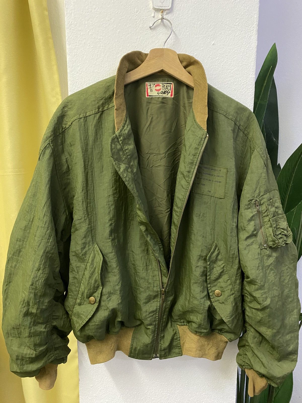 Fiorucci × Vintage Vintage 80s Fiorucci Bomber Jacket Size US L / EU 52-54 / 3 - 11 Thumbnail