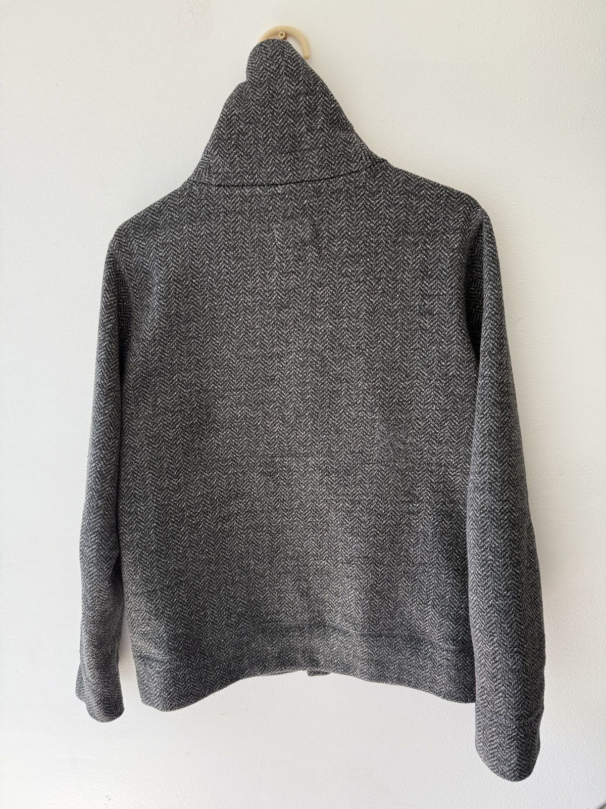 Beams Plus Beams+ Digital Houndstooth Shawl Neck Cardigan Size US M / EU 48-50 / 2 - 2 Thumbnail