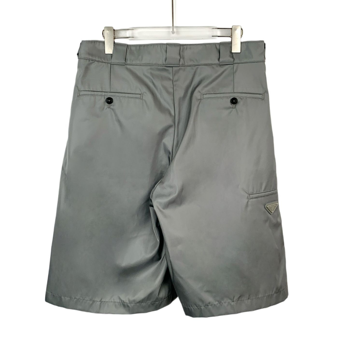 Prada Prada S-Class H9996 Grey Casual Shorts Size 48 M Triangle La Size US 32 / EU 48 - 2 Thumbnail