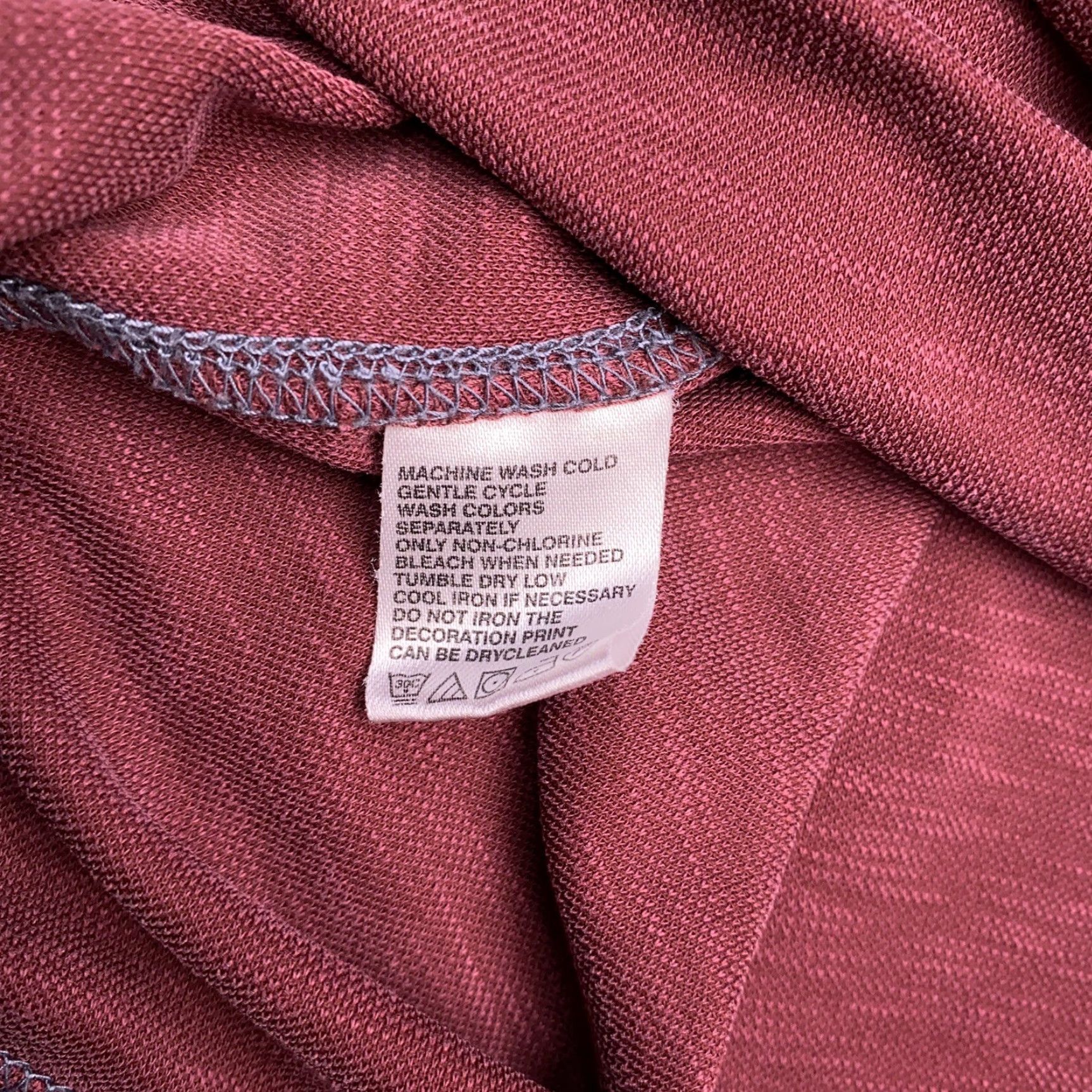 Tommy Bahama Tommy Bahama Polo Shirt Adult M Burgundy Embroidered Marlin Logo Mens Size US M / EU 48-50 / 2 - 6 Thumbnail
