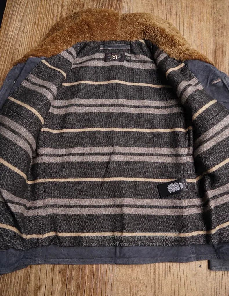 RRL Ralph Lauren RRL Ralph Lauren Cowhide men's coat for autumn and winter Size US XS / EU 42 / 0 - 6 Thumbnail