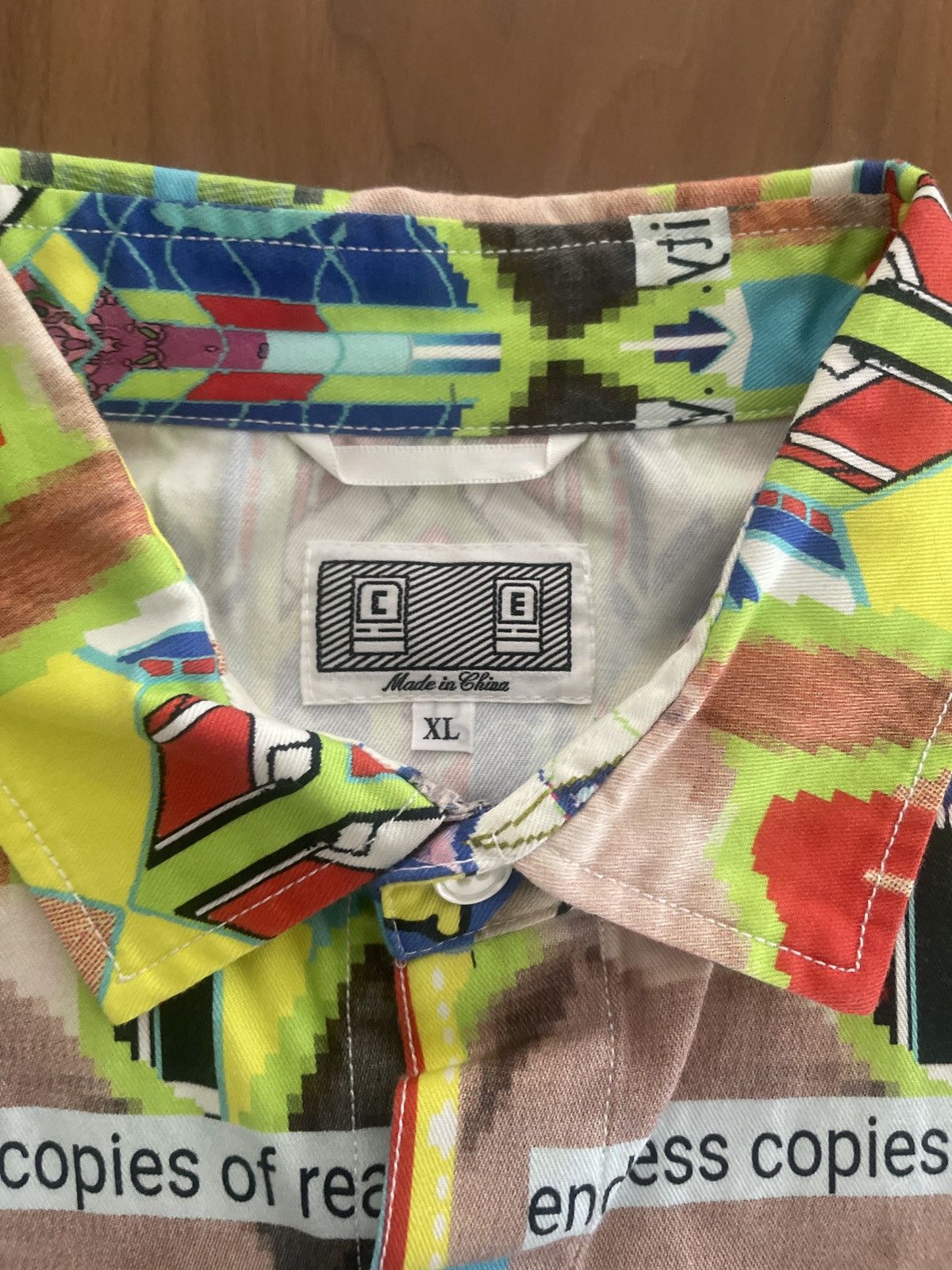 Cav Empt Cav Empt S/S button up Size US XL / EU 56 / 4 - 2 Thumbnail