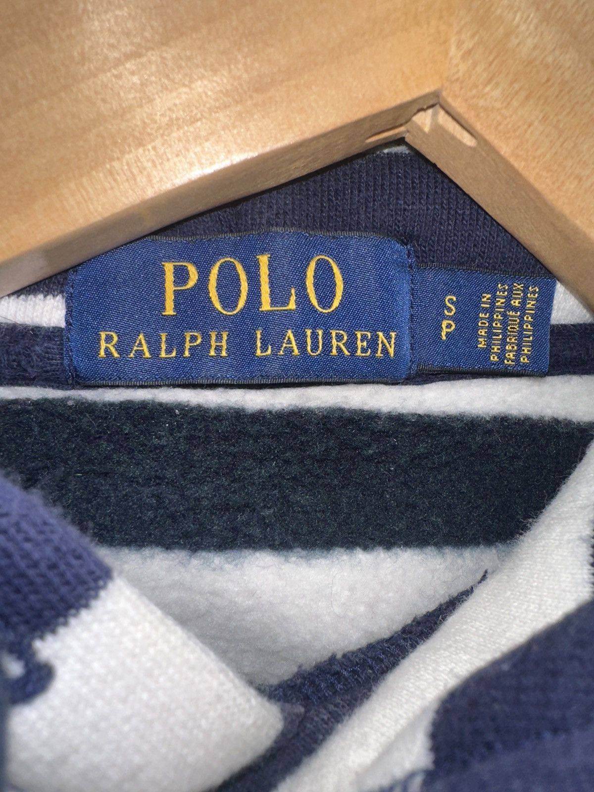 Polo Ralph Lauren Polo Ralph Lauren Striped Hoodie Size US S / EU 44-46 / 1 - 4 Thumbnail