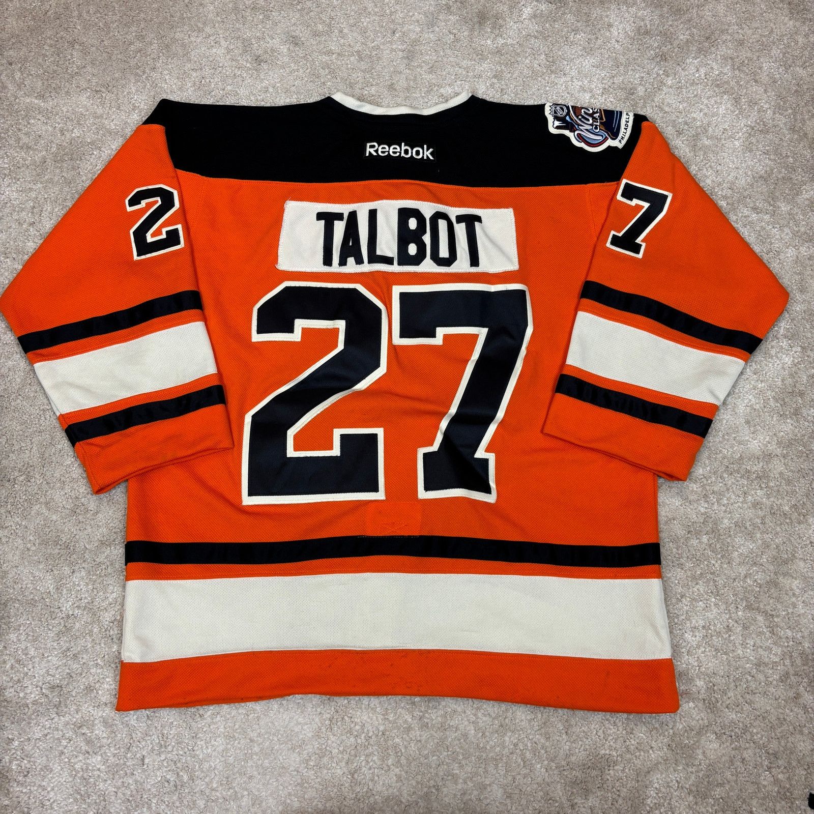 Reebok Reebok Philadelphia Flyers Talbot #27 Winter Classic Jersey Size US M / EU 48-50 / 2 - 2 Thumbnail