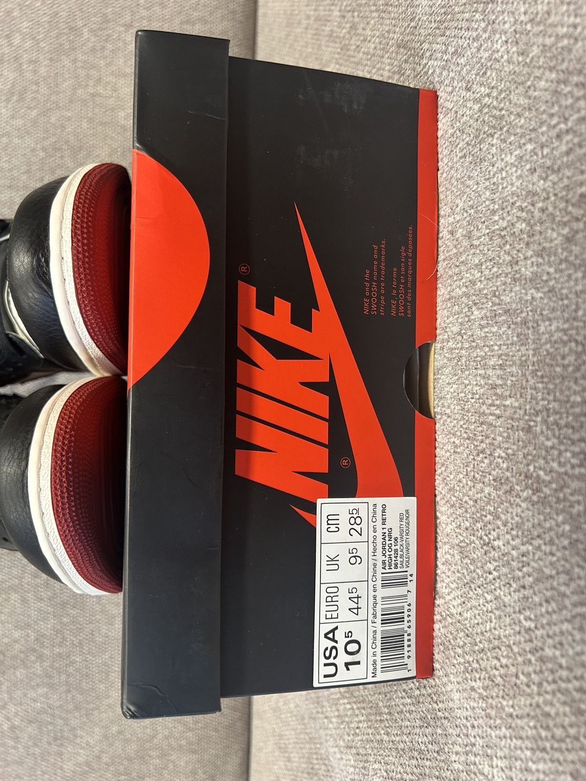 Jordan Brand × Nike Jordan 1 High Not for Resale Size US 10.5 / EU 43-44 - 17 Thumbnail