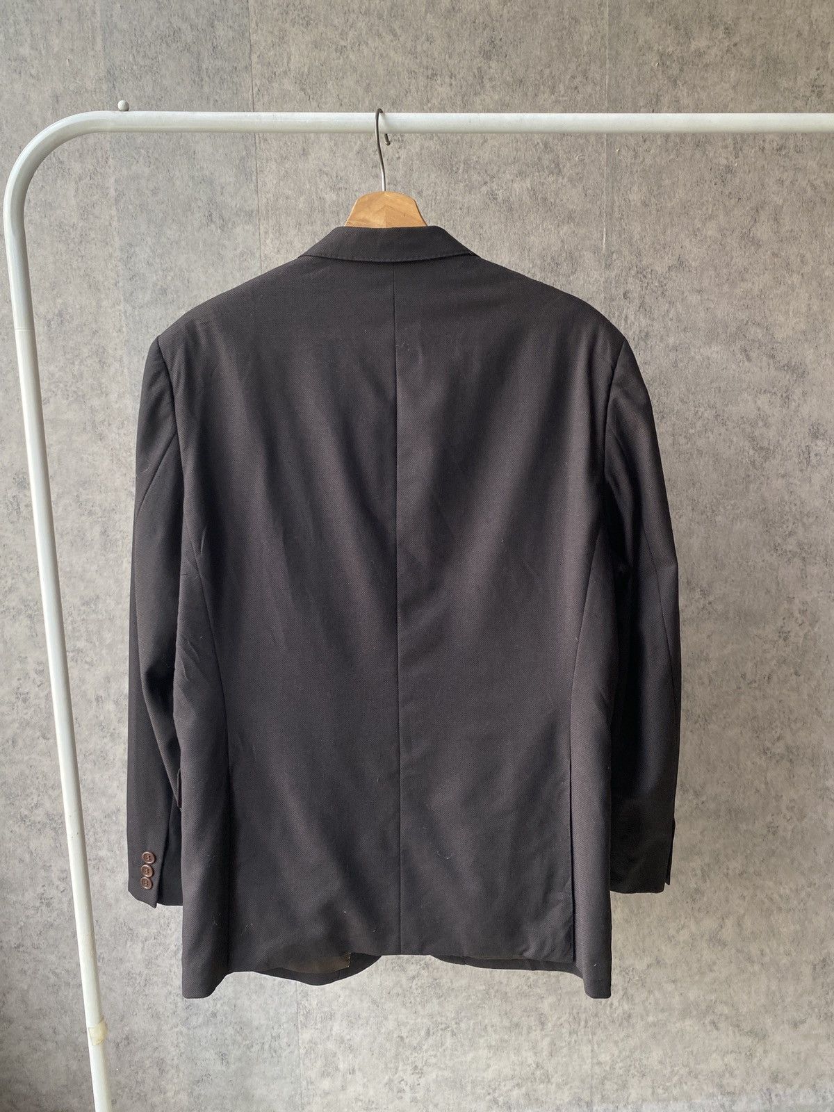 Yohji Yamamoto A.A.R Yohji Yamamoto Dark Brown Blazer Size US L / EU 52-54 / 3 - 2 Thumbnail