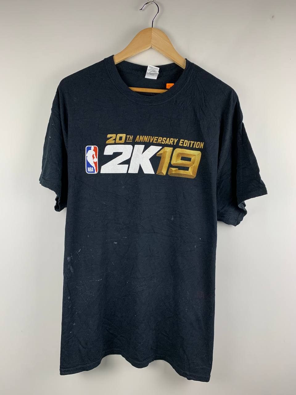 Vintage Vtg NBA 2K19 Basketball Playstation Gaming Kobe Bryant Tee Size US XL / EU 56 / 4 - 1 Thumbnail