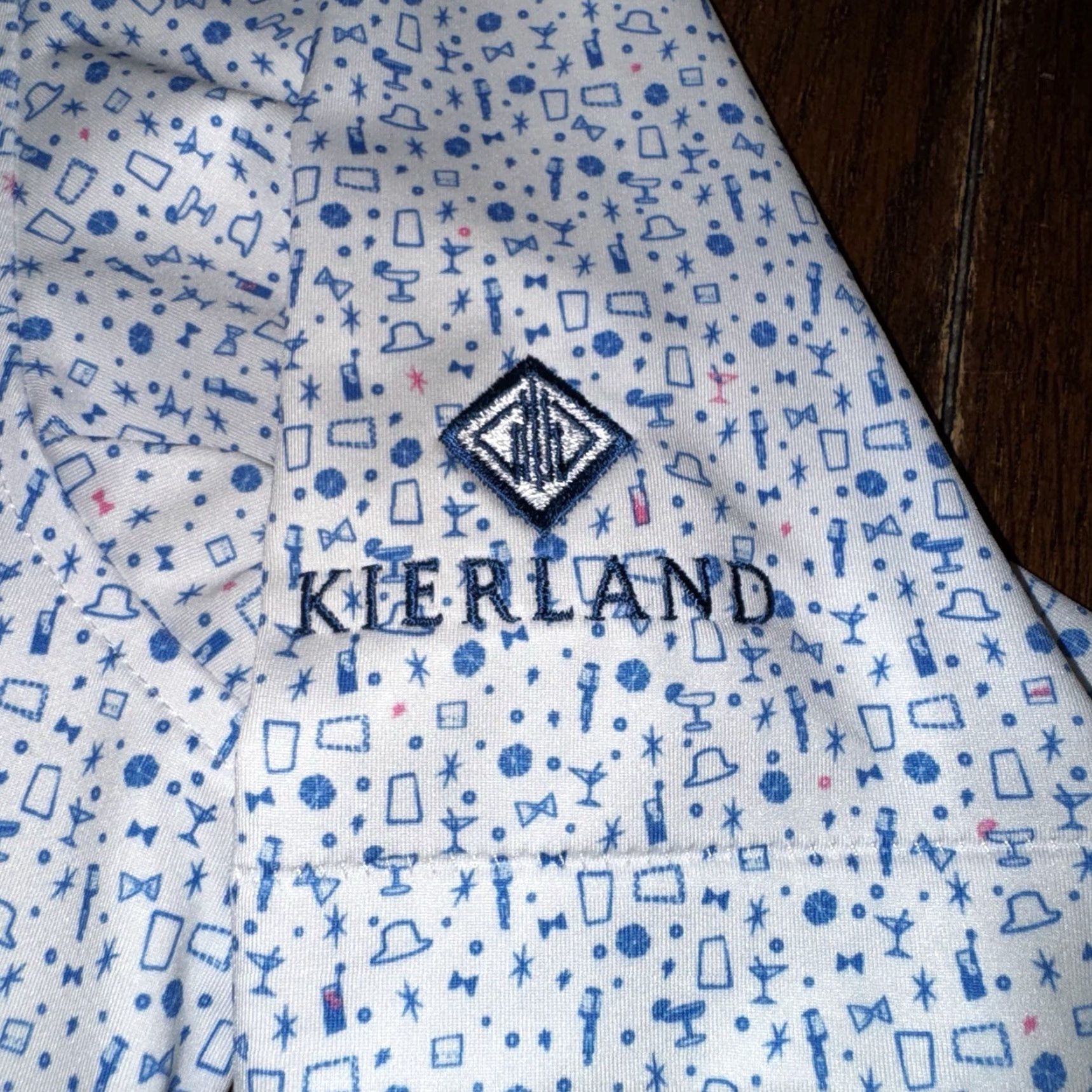 Peter Millar Peter Millar Polo Summer Comfort Cocktail Pattern Performance Kierland Golf XXL Men Polo Geometric Multicolor Short Sleeve Beach Golf Men Mens Size US XXL / EU 58 / 5 - 2 Thumbnail