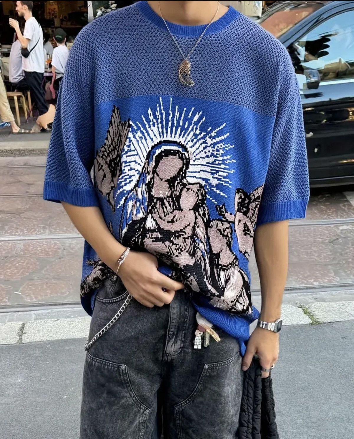 Other Saint T-shirt sweat Jesus Diva Maria angels iconic American Size US M / EU 48-50 / 2 - 7 Thumbnail