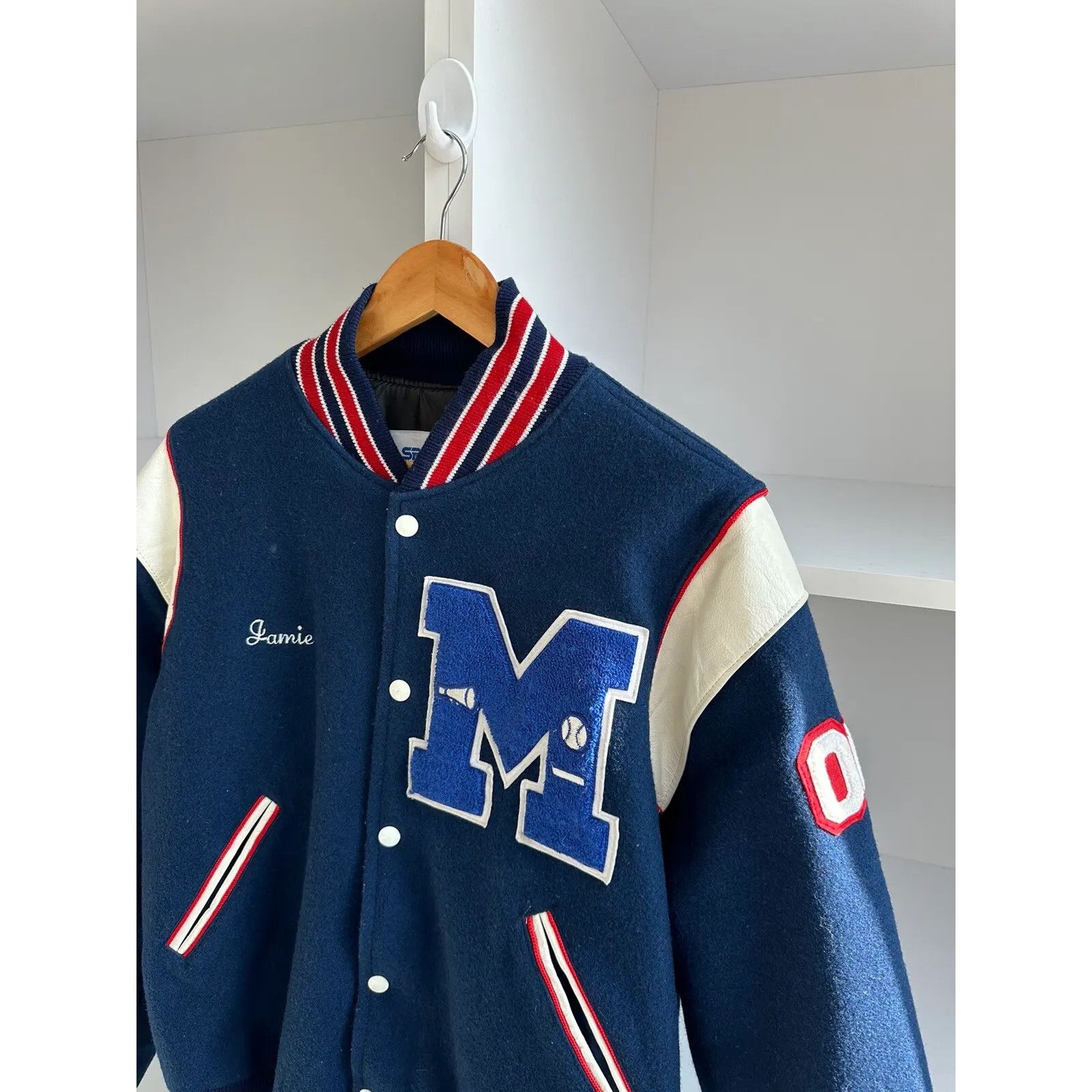 Vintage VTG McConnellsburg Varsity USA Bomber Jacket Size US M / EU 48-50 / 2 - 6 Thumbnail
