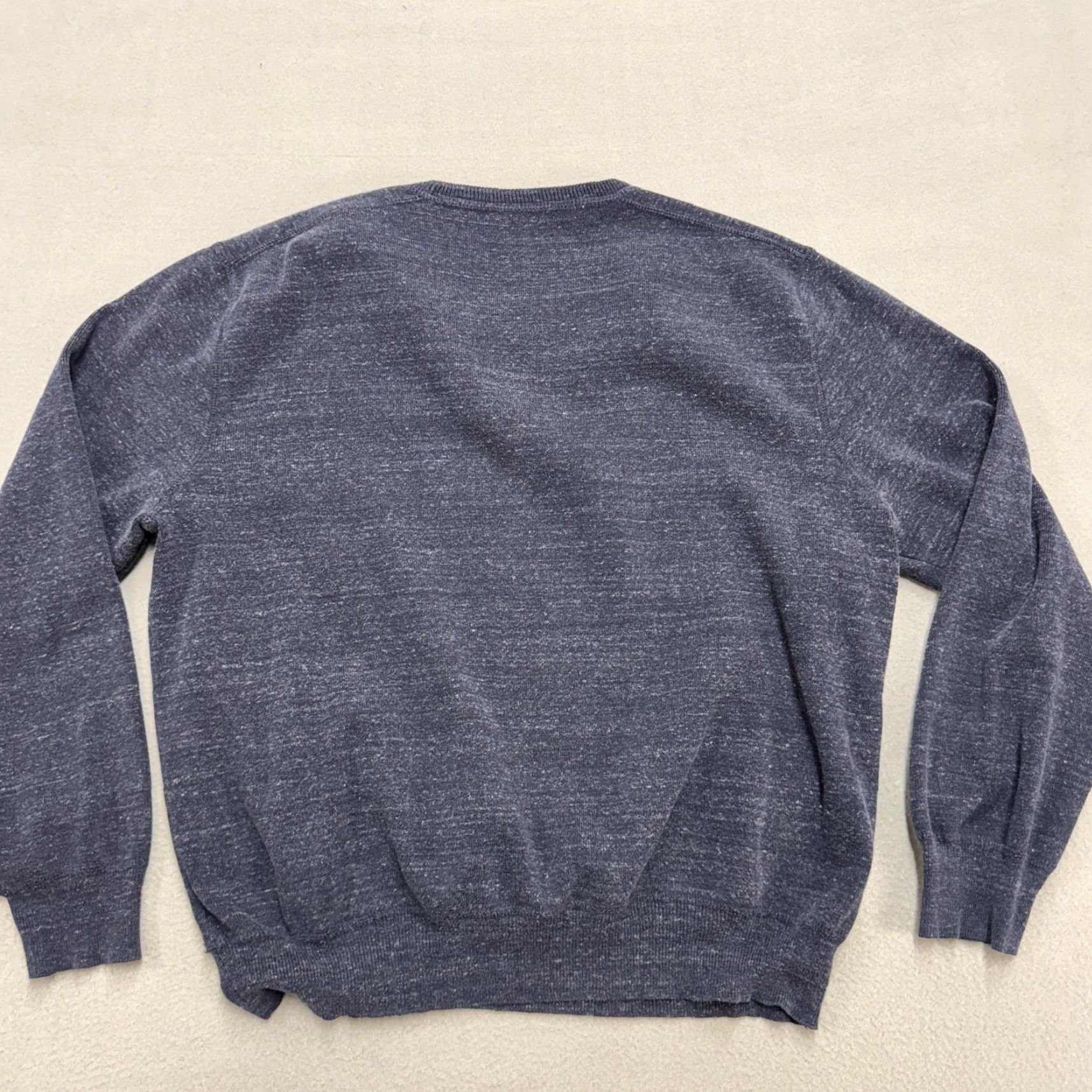 Polo Ralph Lauren Polo Ralph Lauren Sweater Mens Large Blue Heather Knit Crewneck Pullover Pony Size US L / EU 52-54 / 3 - 4 Thumbnail