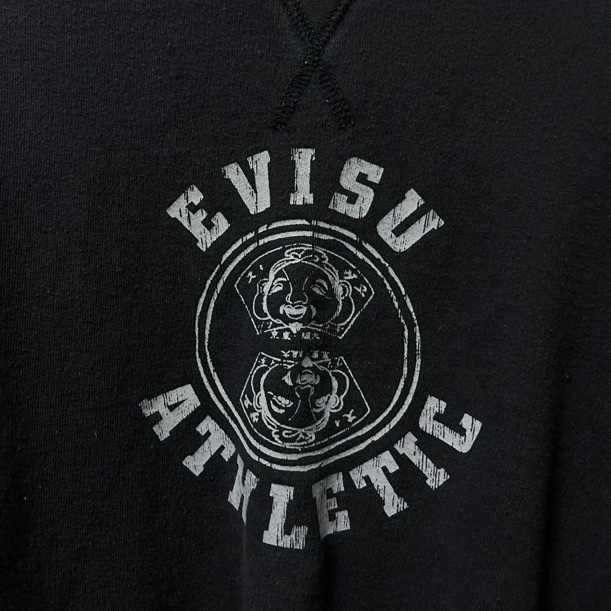 Evisu Evisu Sweatshirt big logo y2k Size US L / EU 52-54 / 3 - 5 Thumbnail
