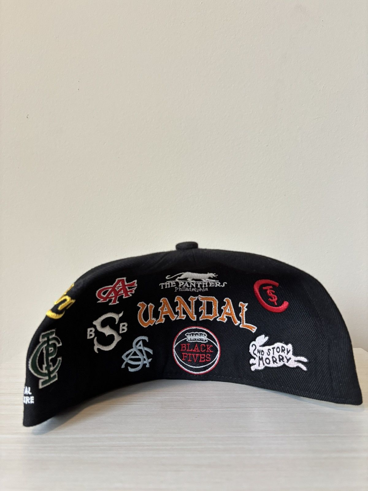Lids Black Fives Fitted Size 7 1/2 Size ONE SIZE - 3 Thumbnail