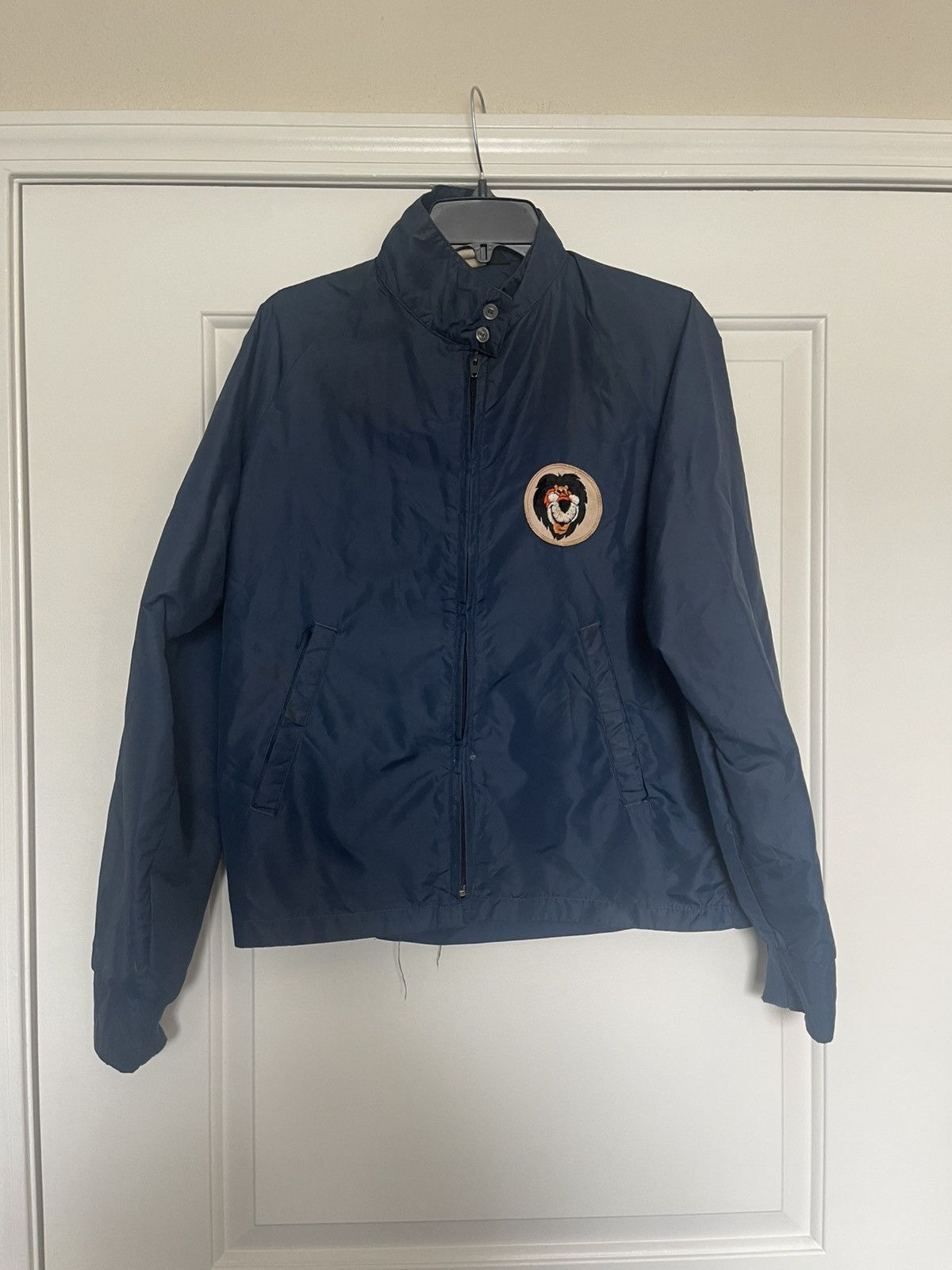 Swingster Vintage 1980s Swingster Full Zip Jacket With Lion Emblem Size US M / EU 48-50 / 2 - 1 Thumbnail