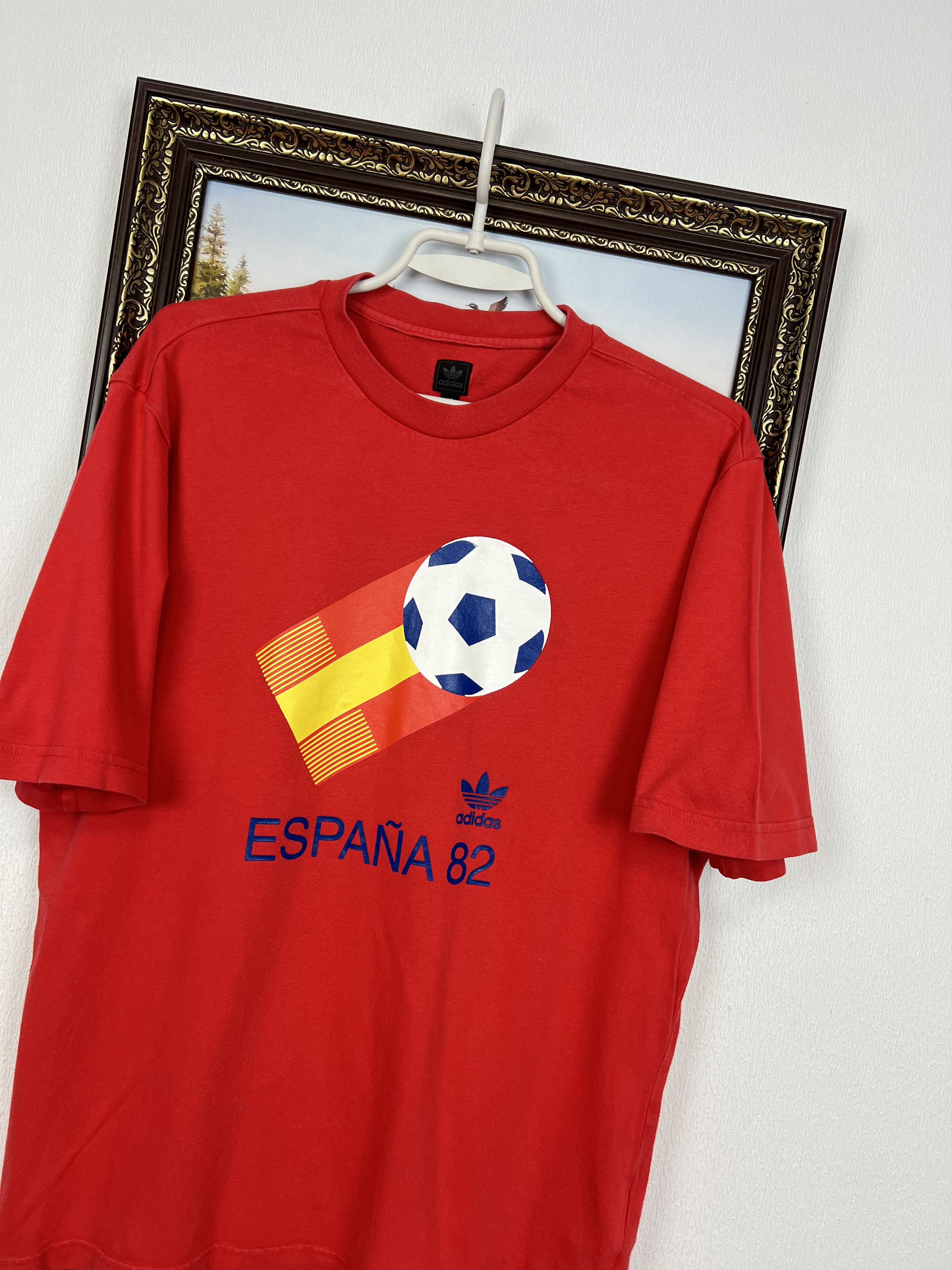 Adidas Vintage Adidas Originals Spain World Cup Football Shirt Size US M / EU 48-50 / 2 - 3 Thumbnail