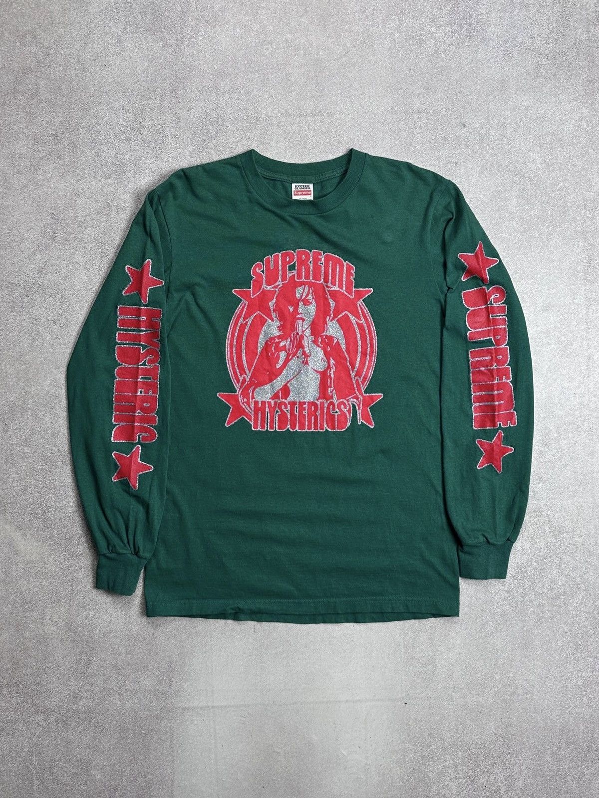 Hysteric Glamour × Supreme SUPREME Hysteric Glamour Longsleeve T-shirt Size US S / EU 44-46 / 1 - 1 Thumbnail