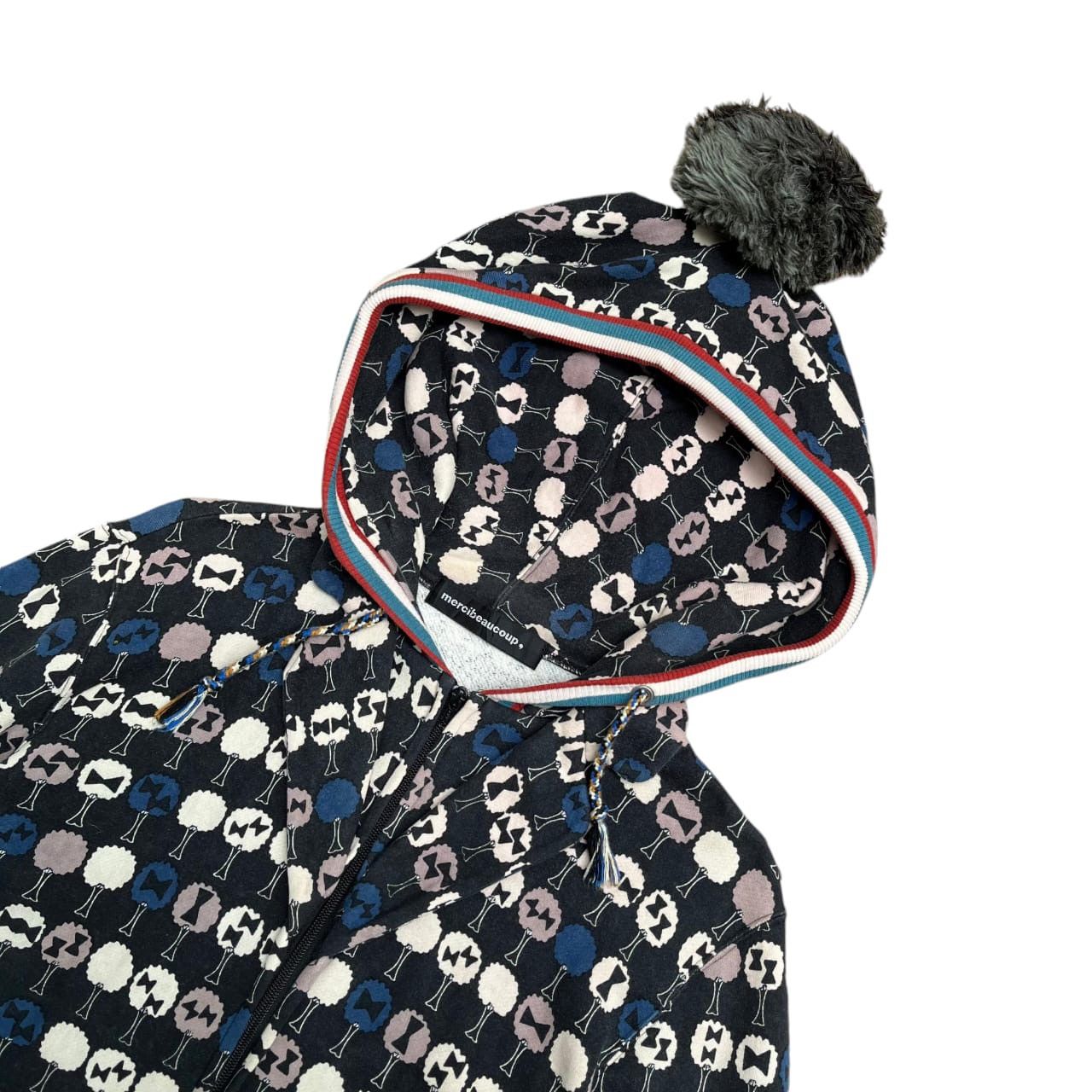 Issey Miyake × mercibeaucoup Issey Miyake Mercibeaucoup ZIpp Hoodie Full Printed Size L / US 10 / IT 46 - 5 Thumbnail